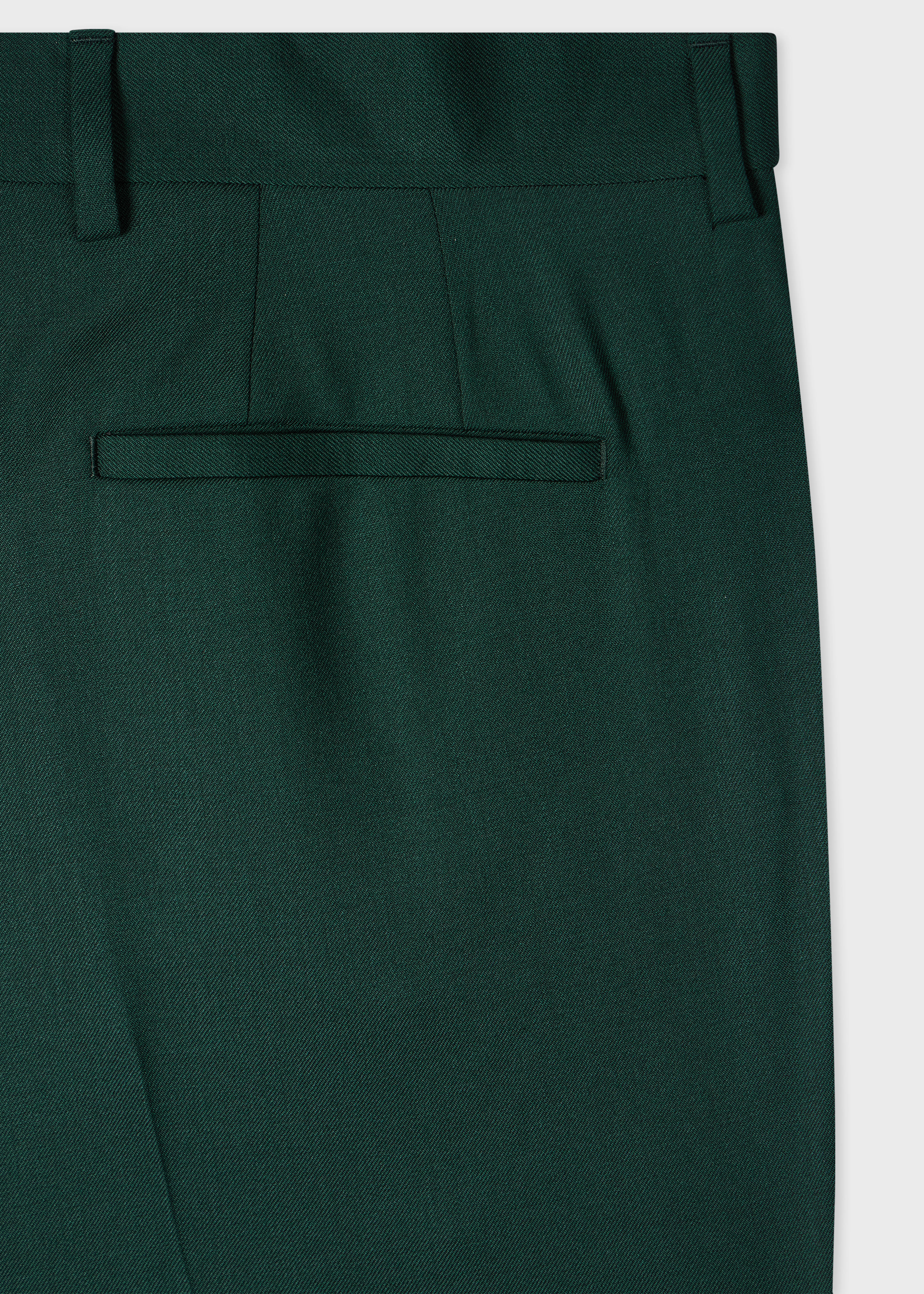 Dark Green Wool Two-Piece Suit thumbnail 8