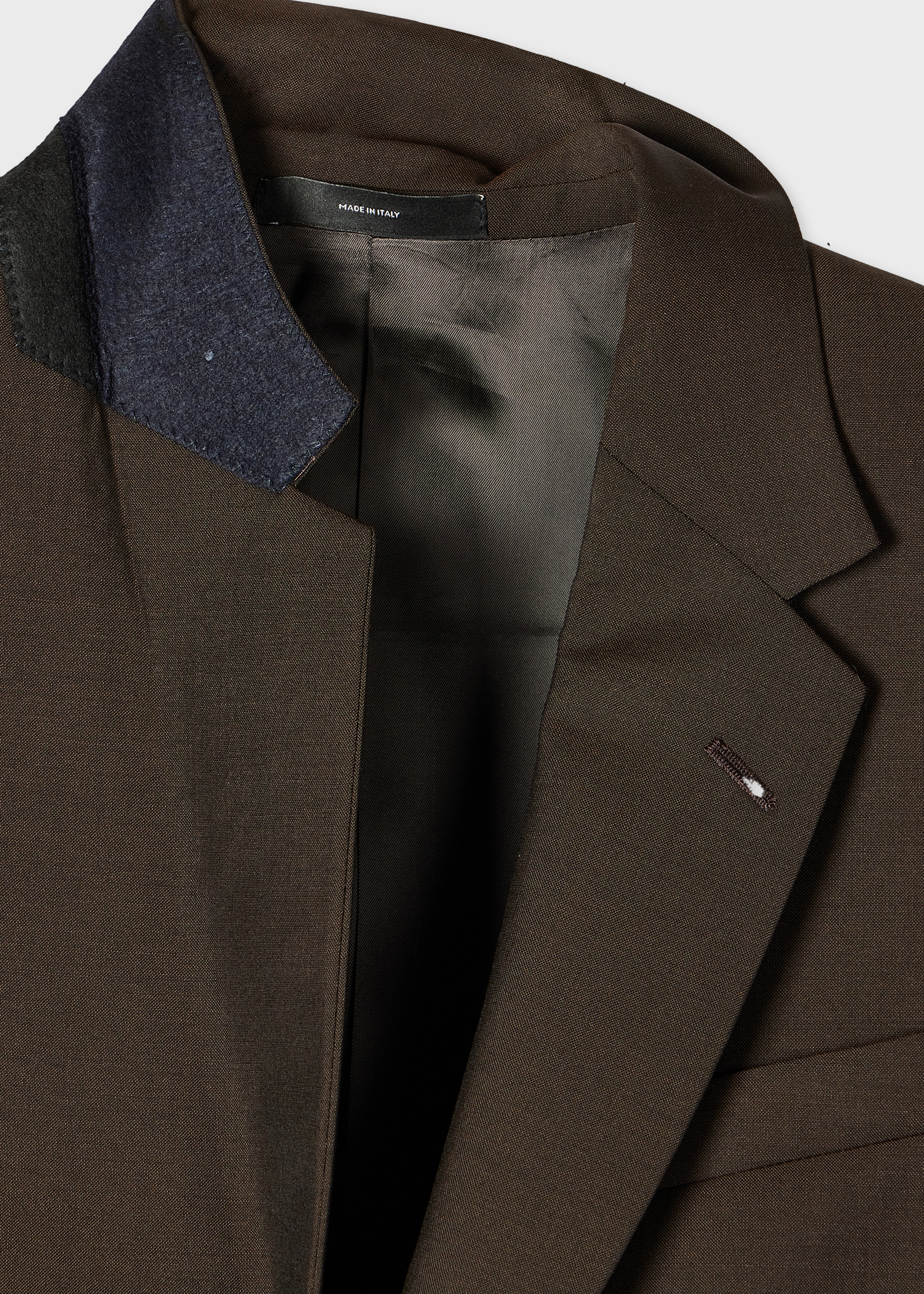 The Brierley - Dark Brown Wool-Mohair Two-Piece Suit thumbnail 8