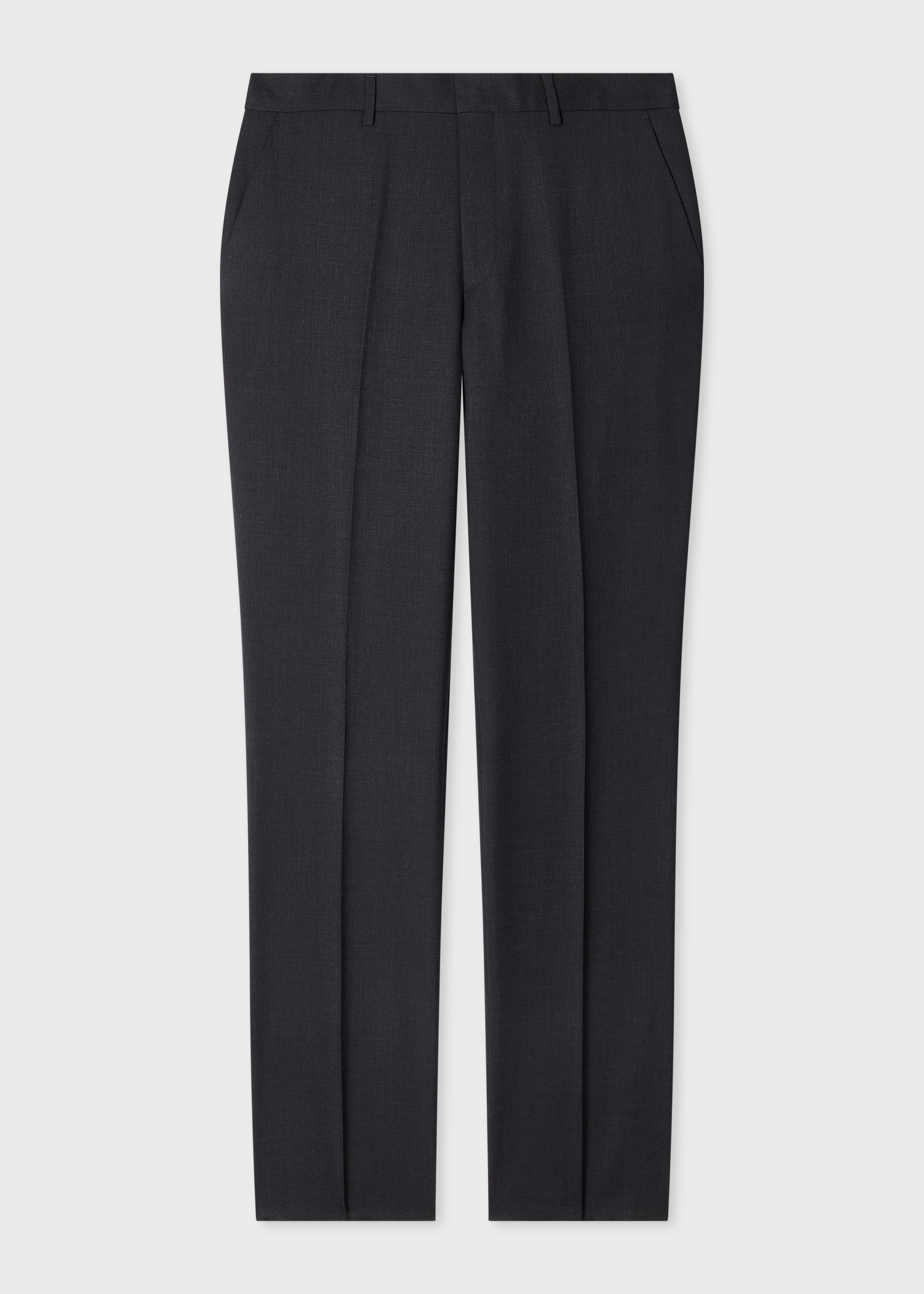 The Brierley - Charcoal Wool 'A Suit To Travel In' Trousers primary image