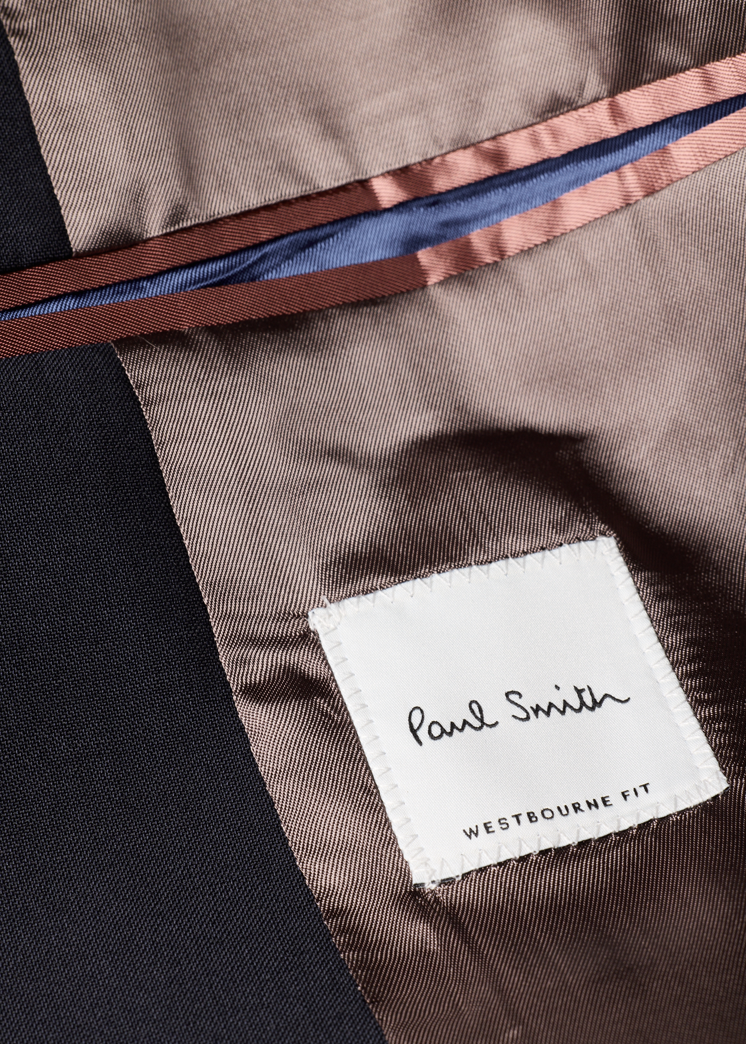 The Westbourne - Navy Wool-Mohair Blazer thumbnail 3