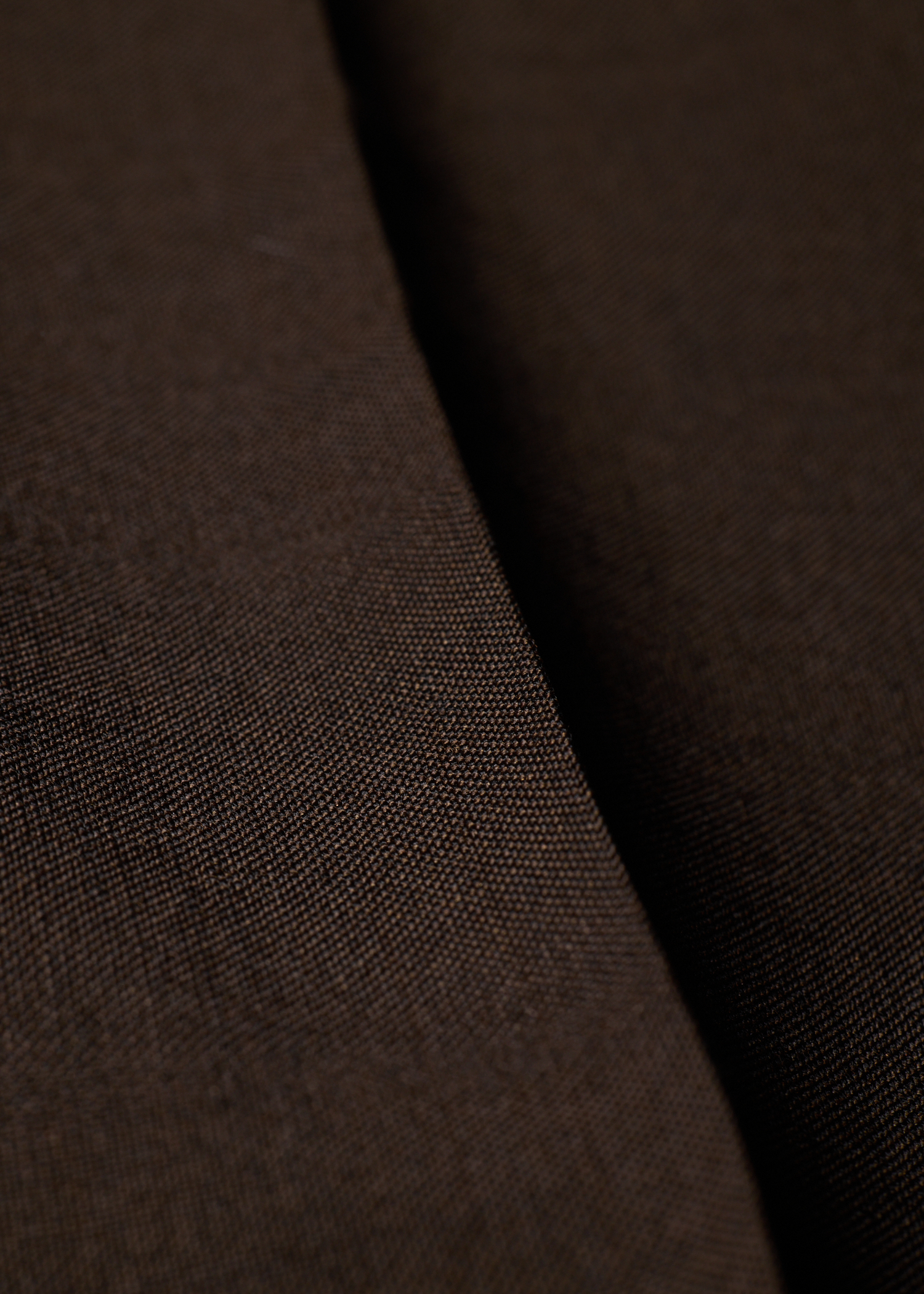 The Westbourne - Dark Brown Wool-Mohair Trousers thumbnail 3