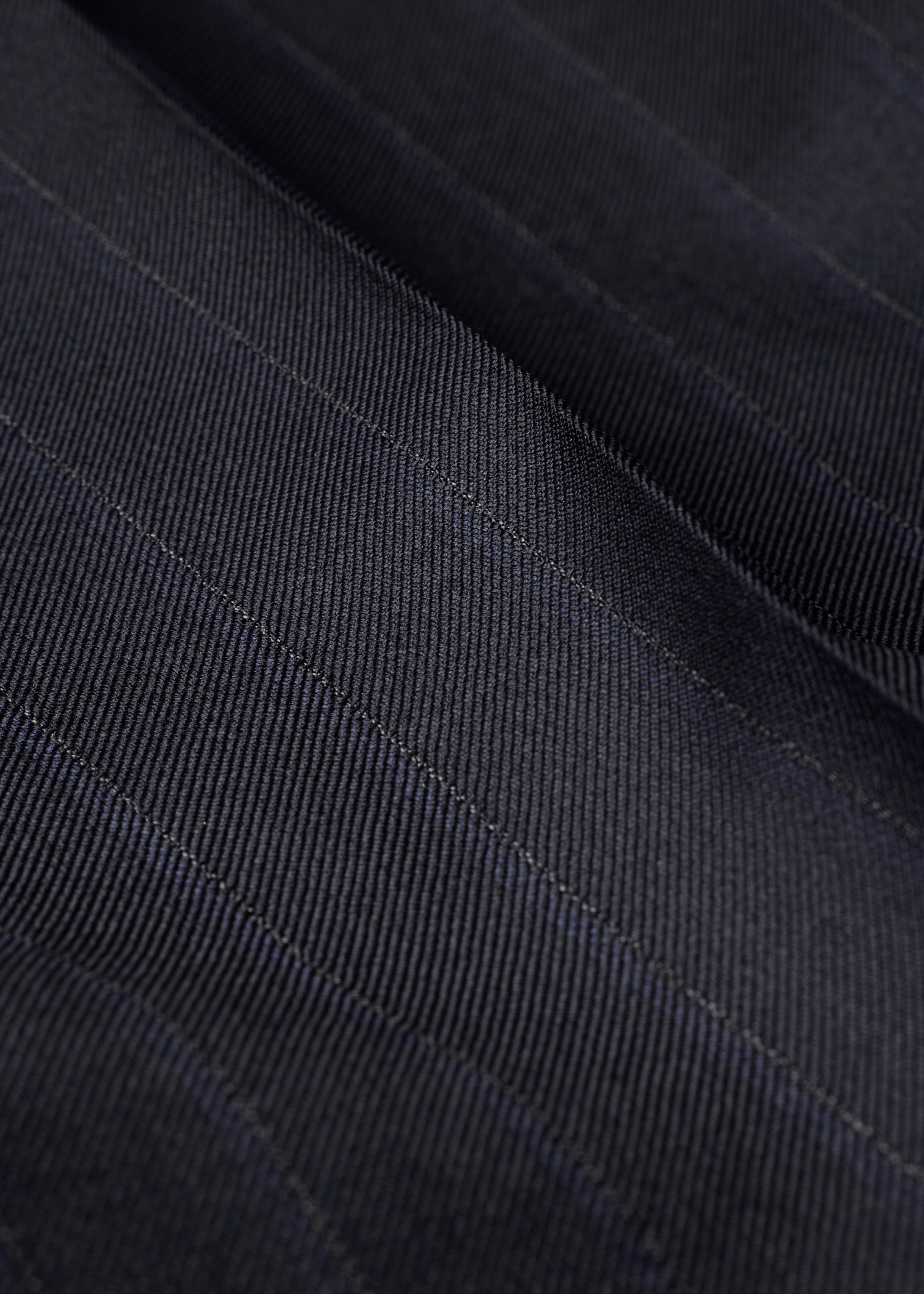 The Westbourne - Dark Navy Pinstripe Trousers thumbnail 5