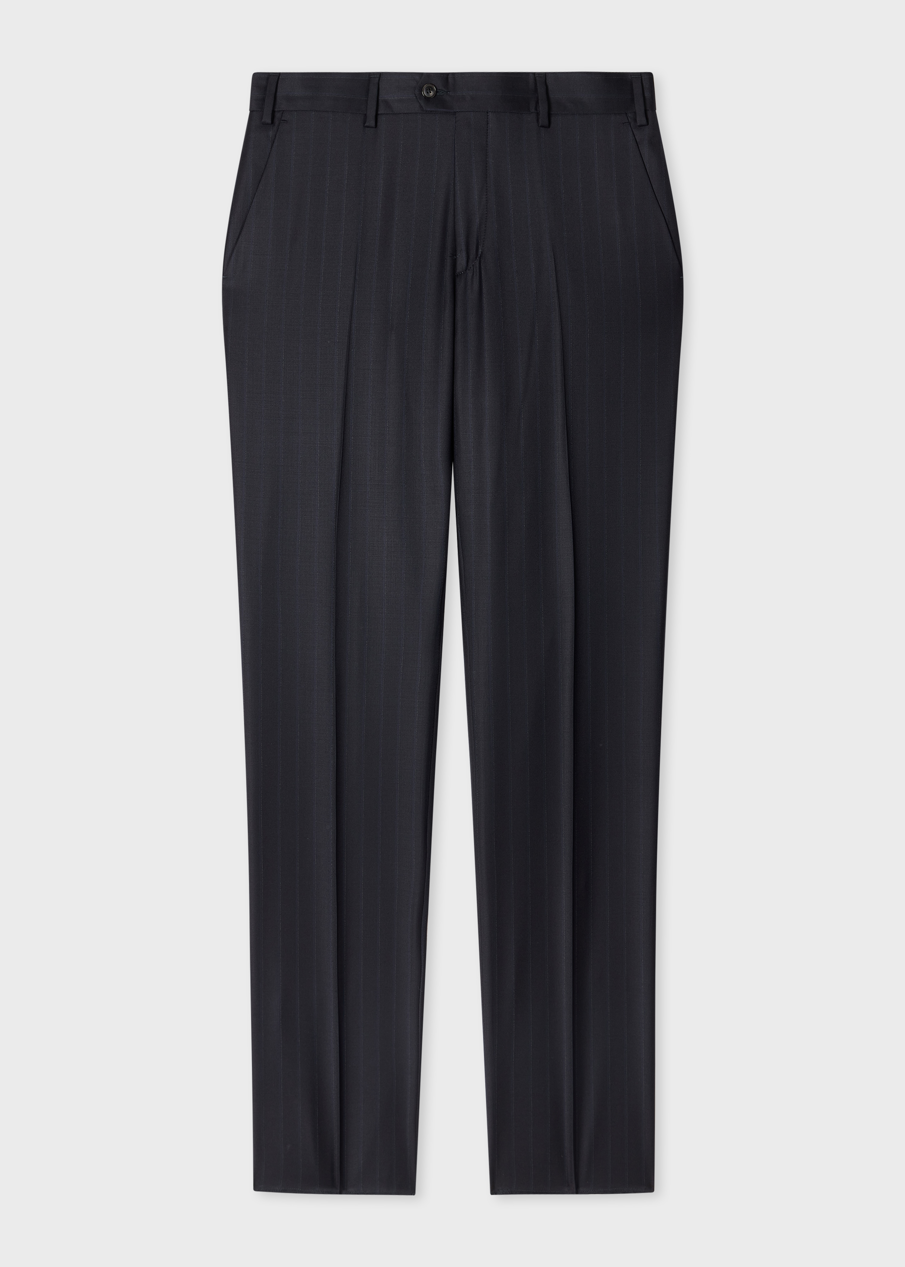 The Westbourne - Dark Navy Pinstripe Trousers primary image