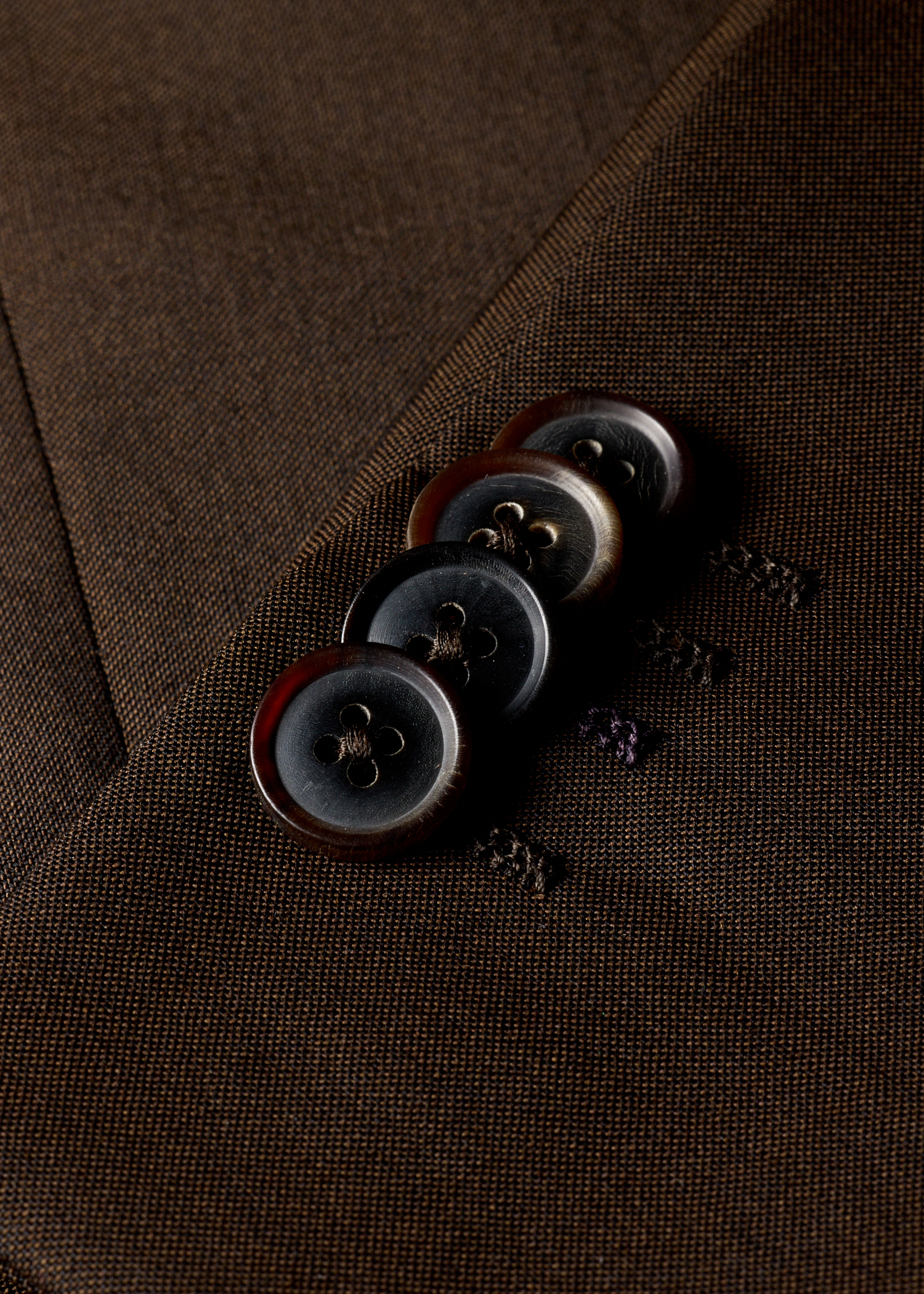 The Westbourne - Dark Brown Wool-Mohair Blazer thumbnail 6
