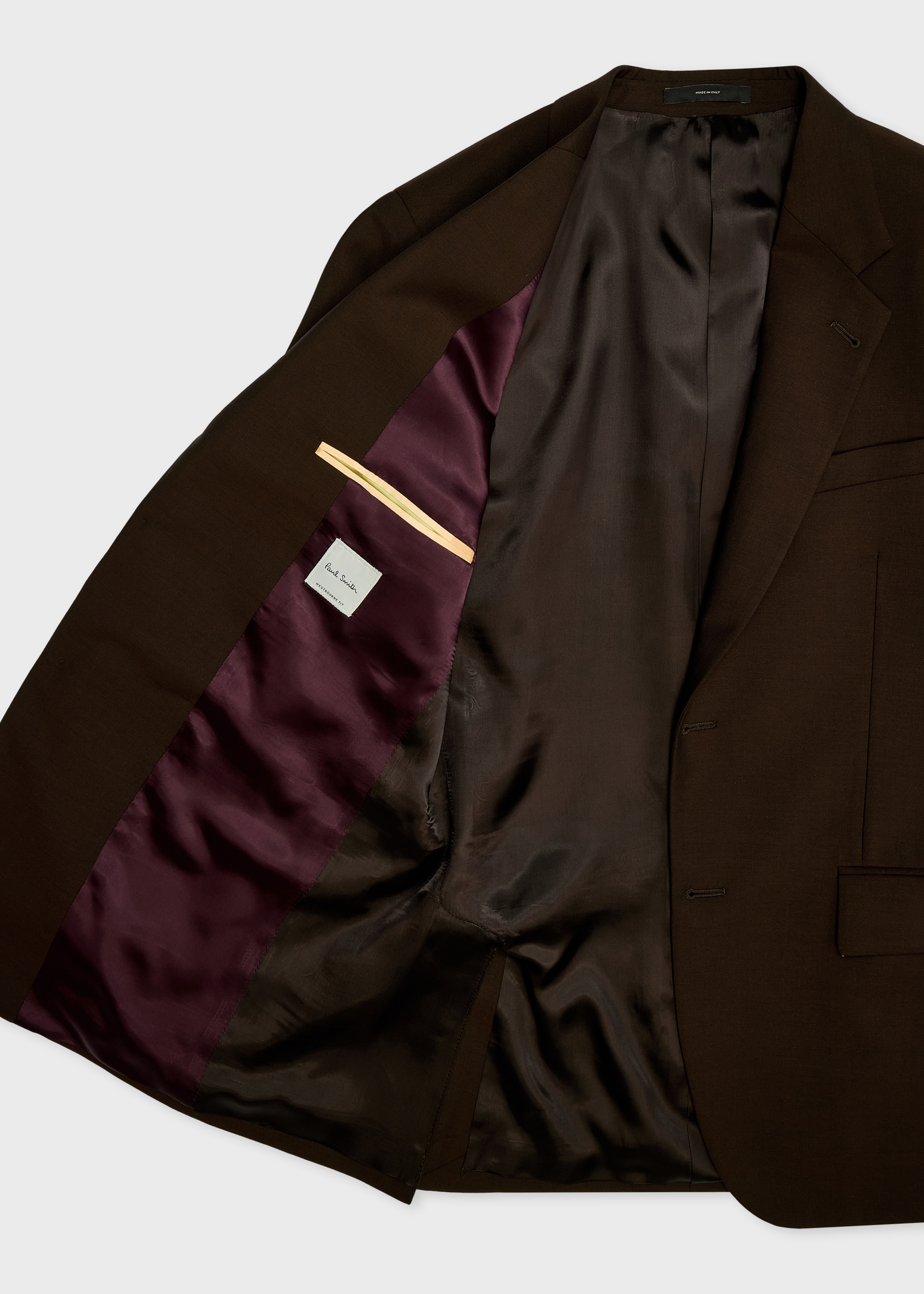 The Westbourne - Dark Brown Wool-Mohair Blazer thumbnail 3