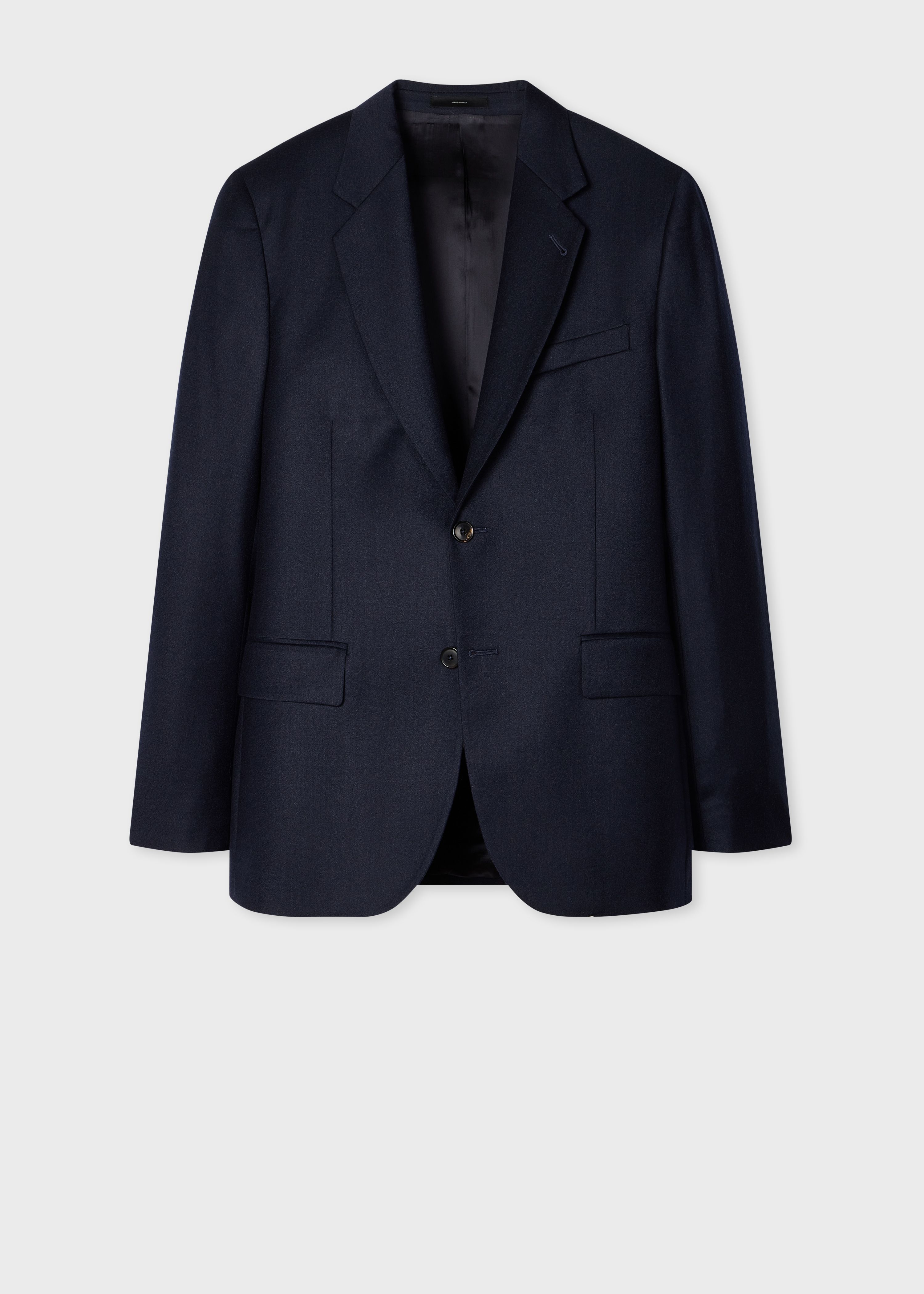 The Westbourne - Navy Wool-Cashmere Flannel Blazer primary image