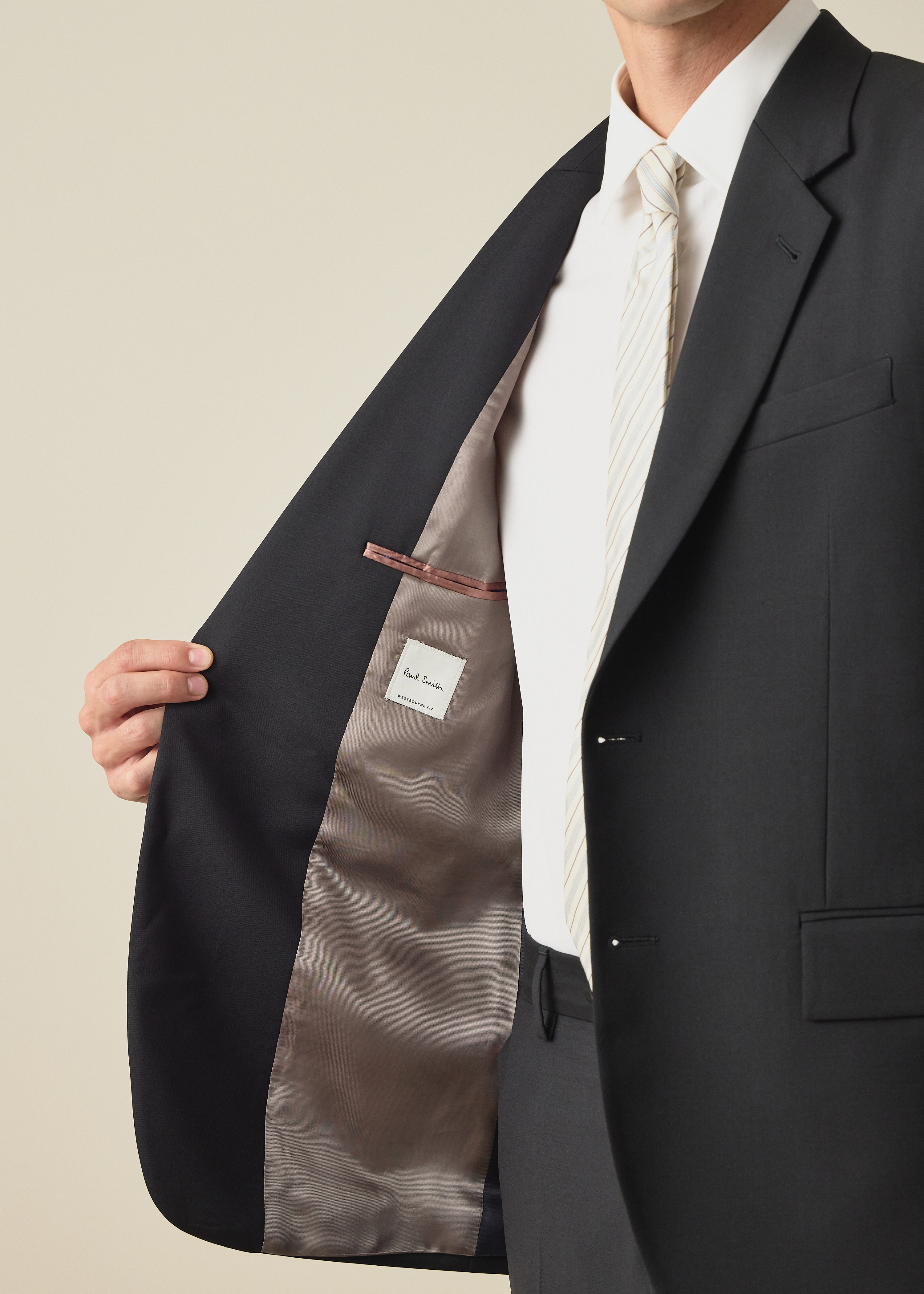 The Westbourne - Black Wool-Mohair Blazer thumbnail 6
