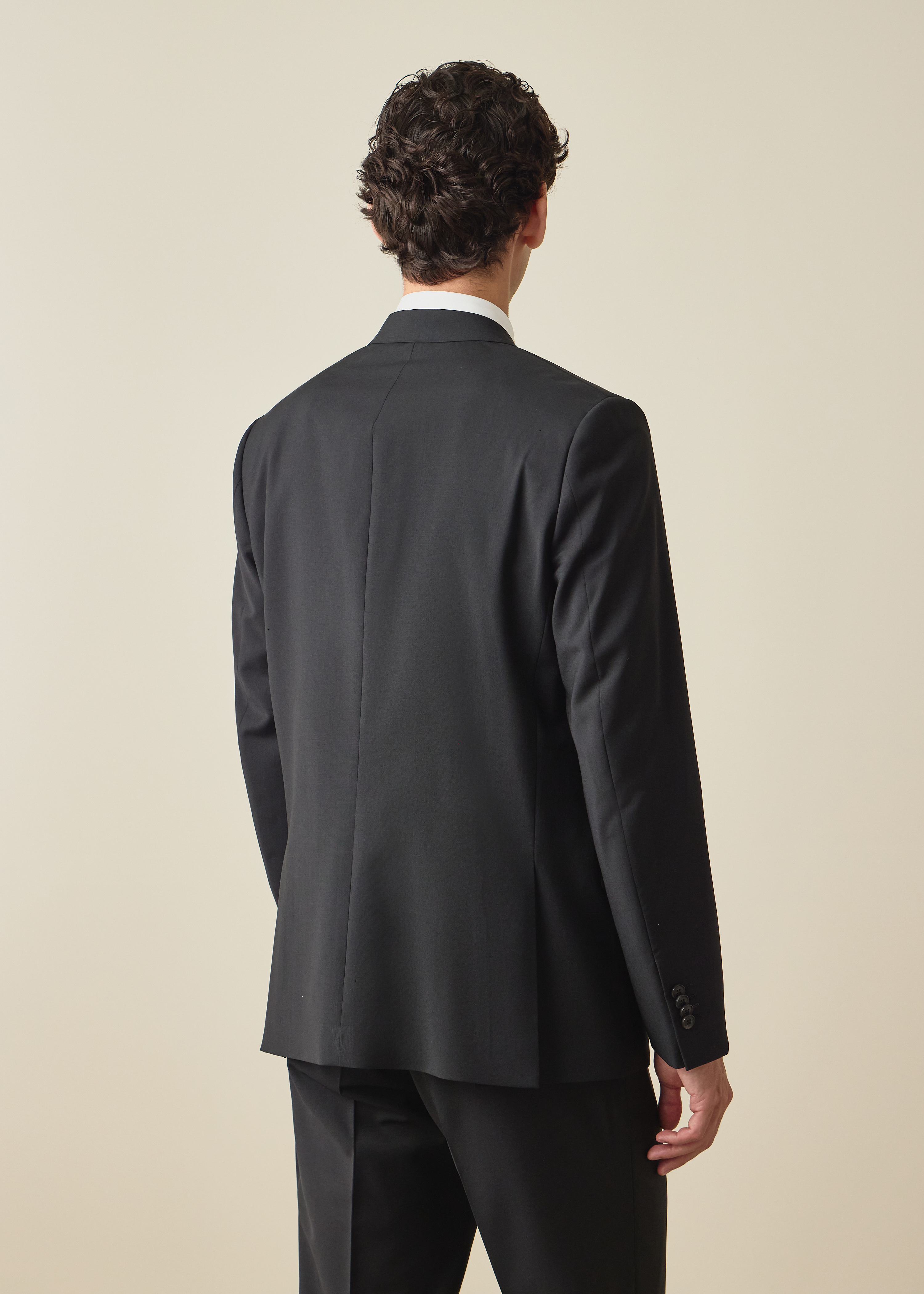 The Westbourne - Black Wool-Mohair Blazer thumbnail 4