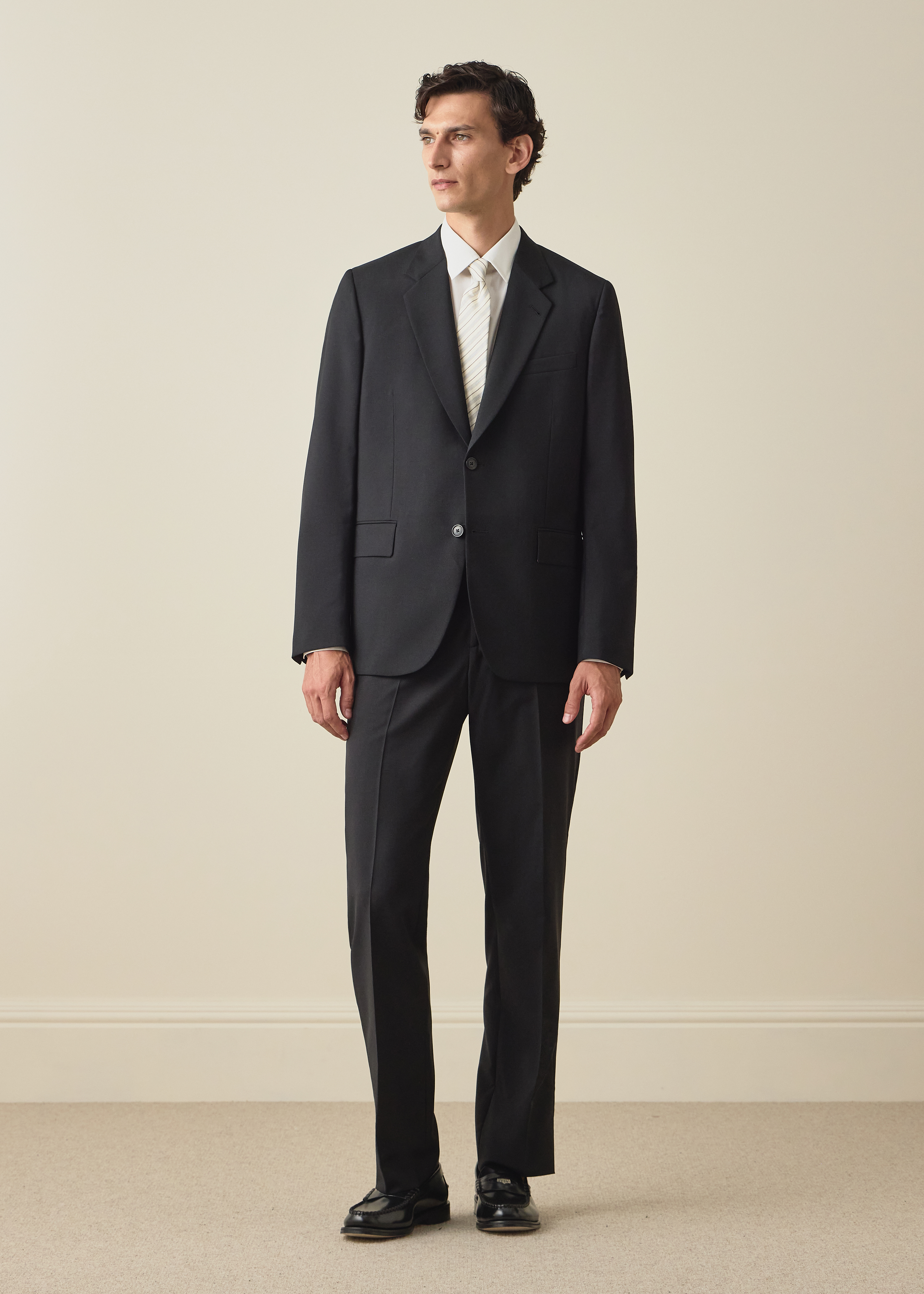 The Westbourne - Black Wool-Mohair Blazer thumbnail 11