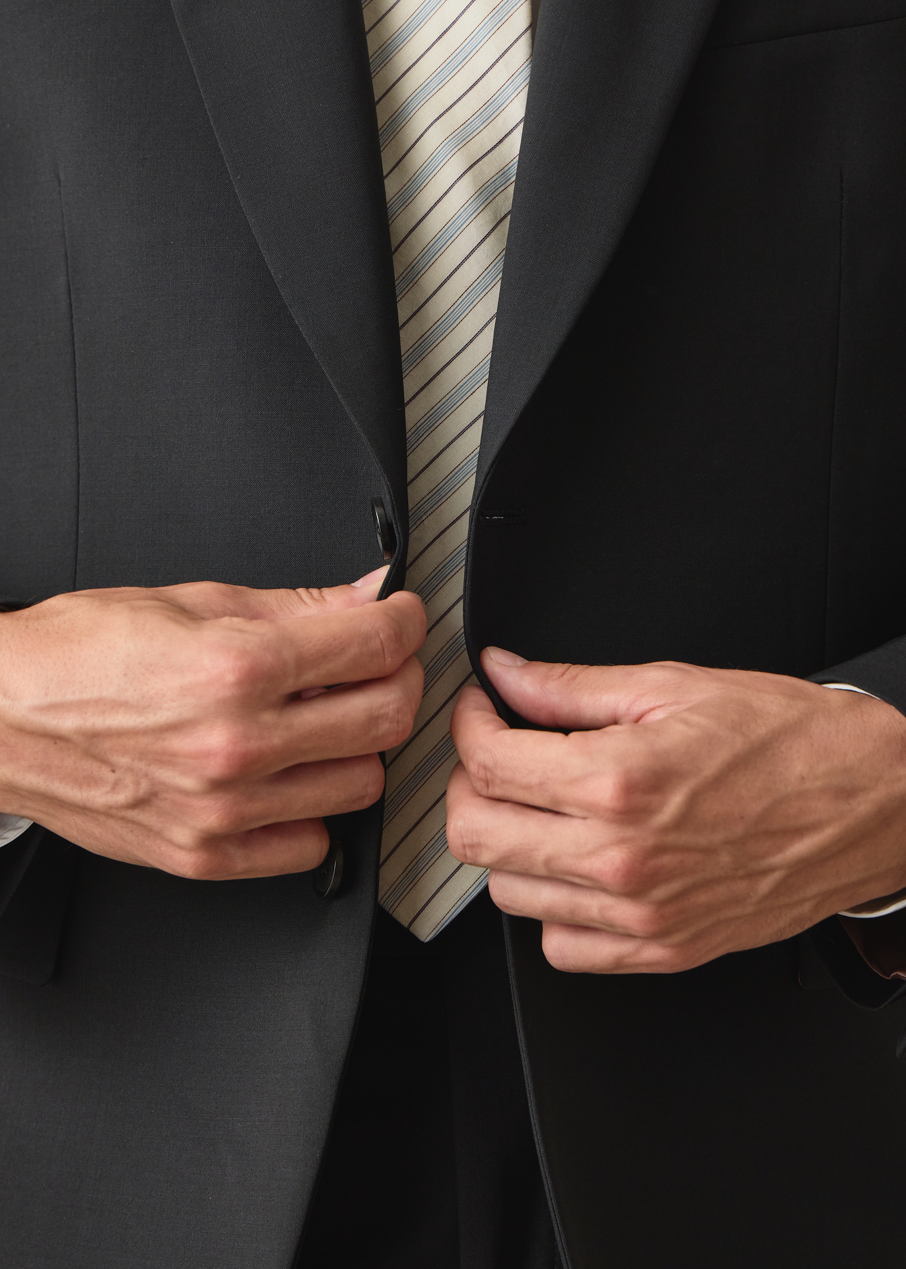 The Westbourne - Black Wool-Mohair Blazer thumbnail 9