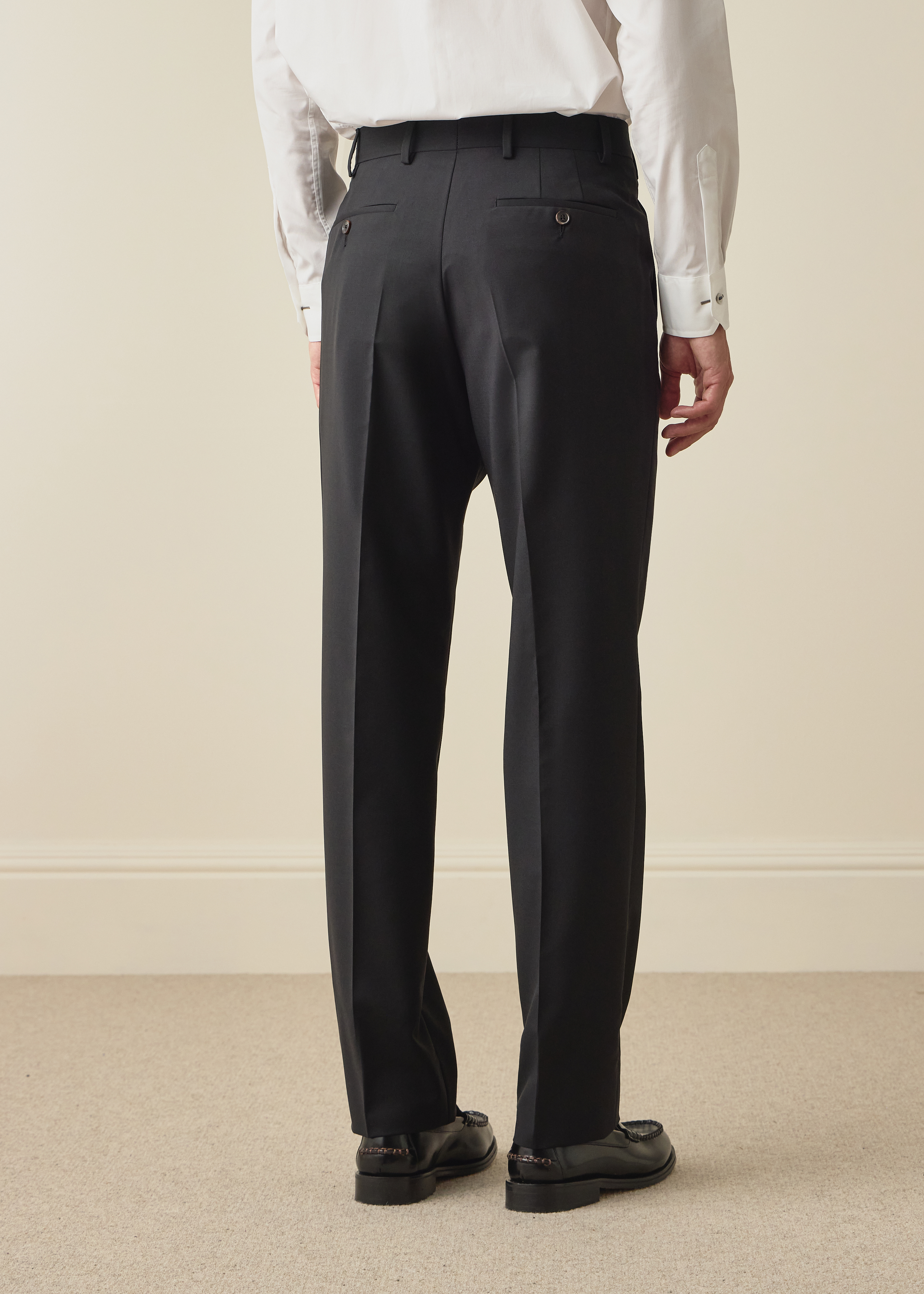 The Westbourne - Black Wool-Mohair Two-Piece Suit thumbnail 11