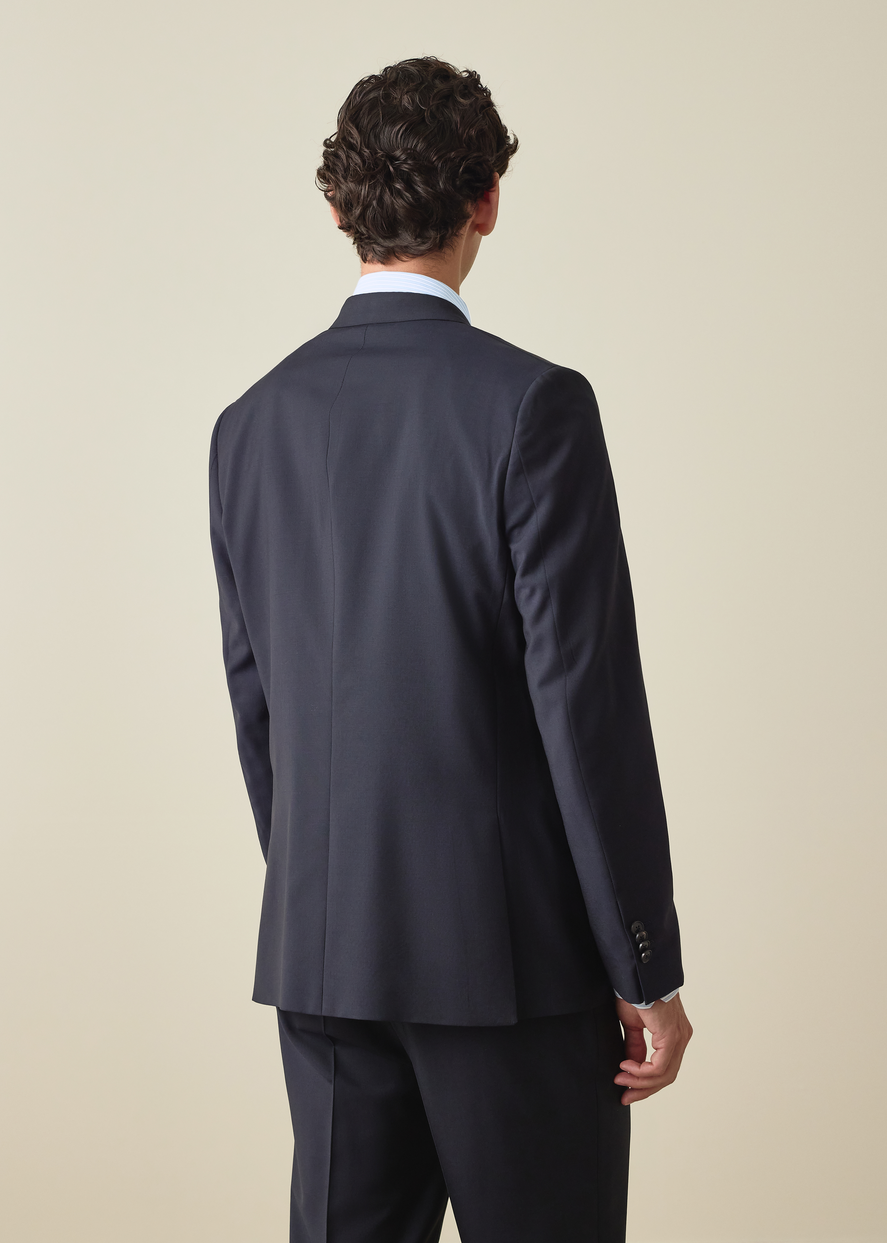 The Westbourne - Navy Wool-Mohair Blazer thumbnail 4