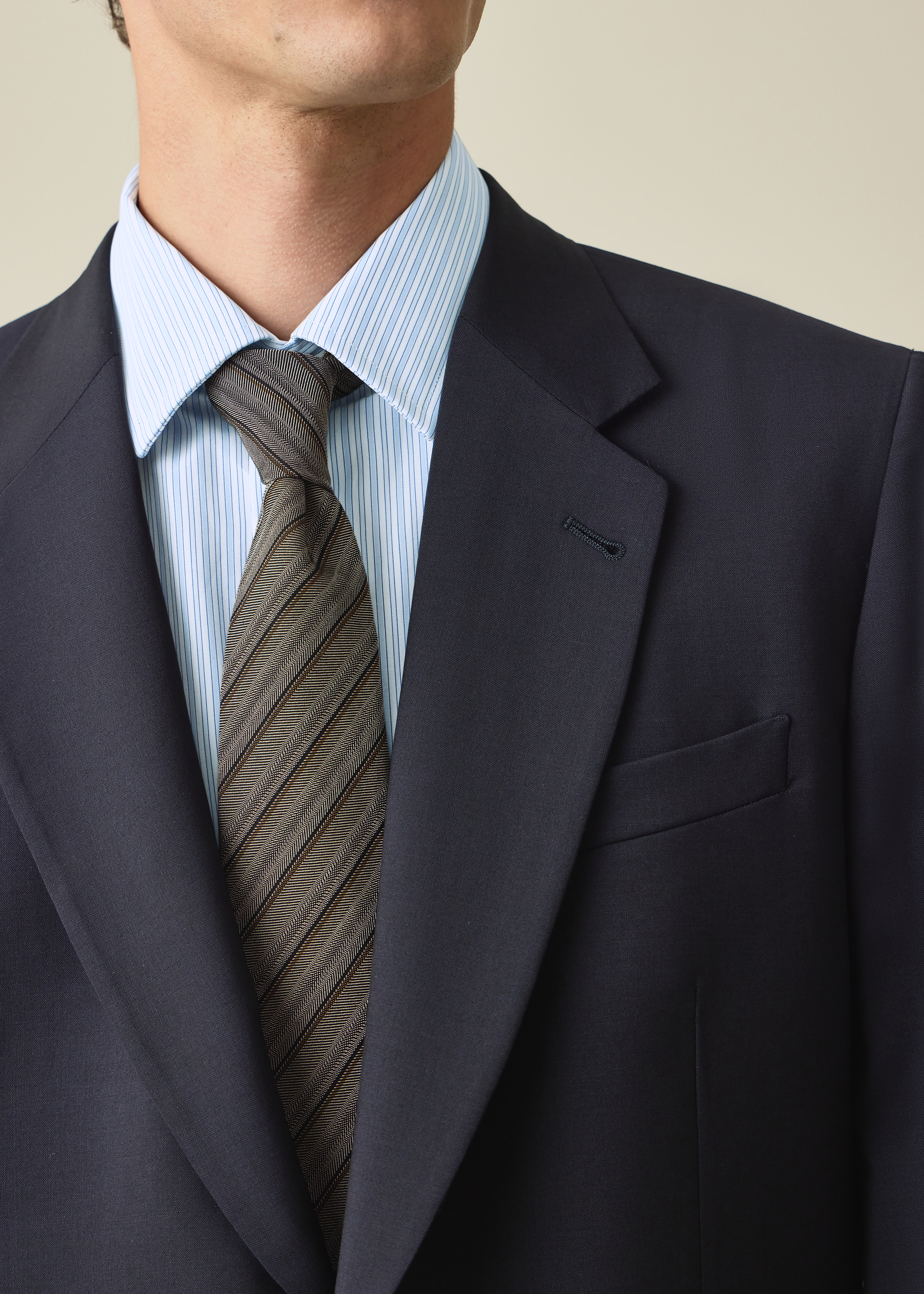 The Westbourne - Navy Wool-Mohair Blazer thumbnail 7