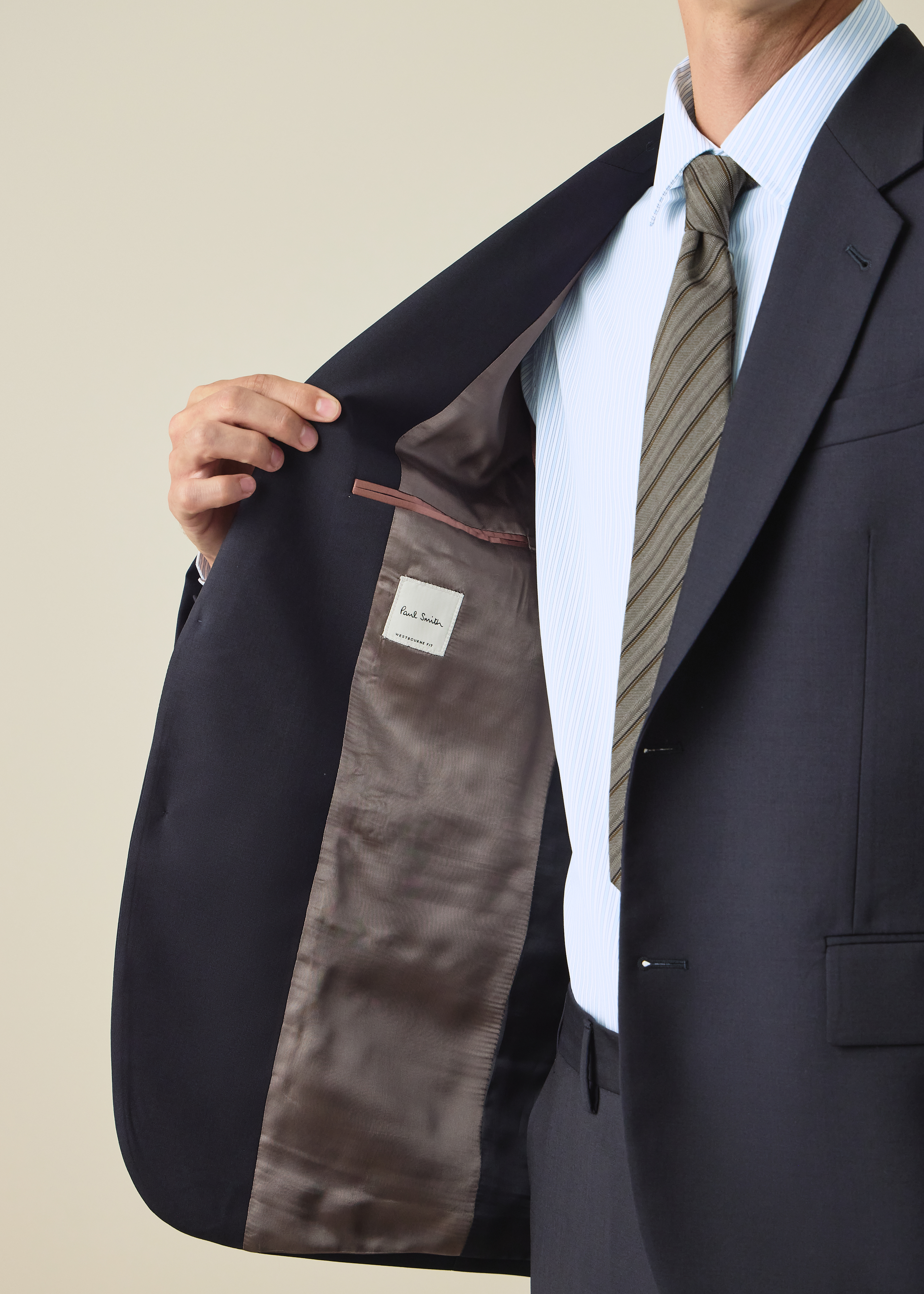 The Westbourne - Navy Wool-Mohair Blazer thumbnail 8