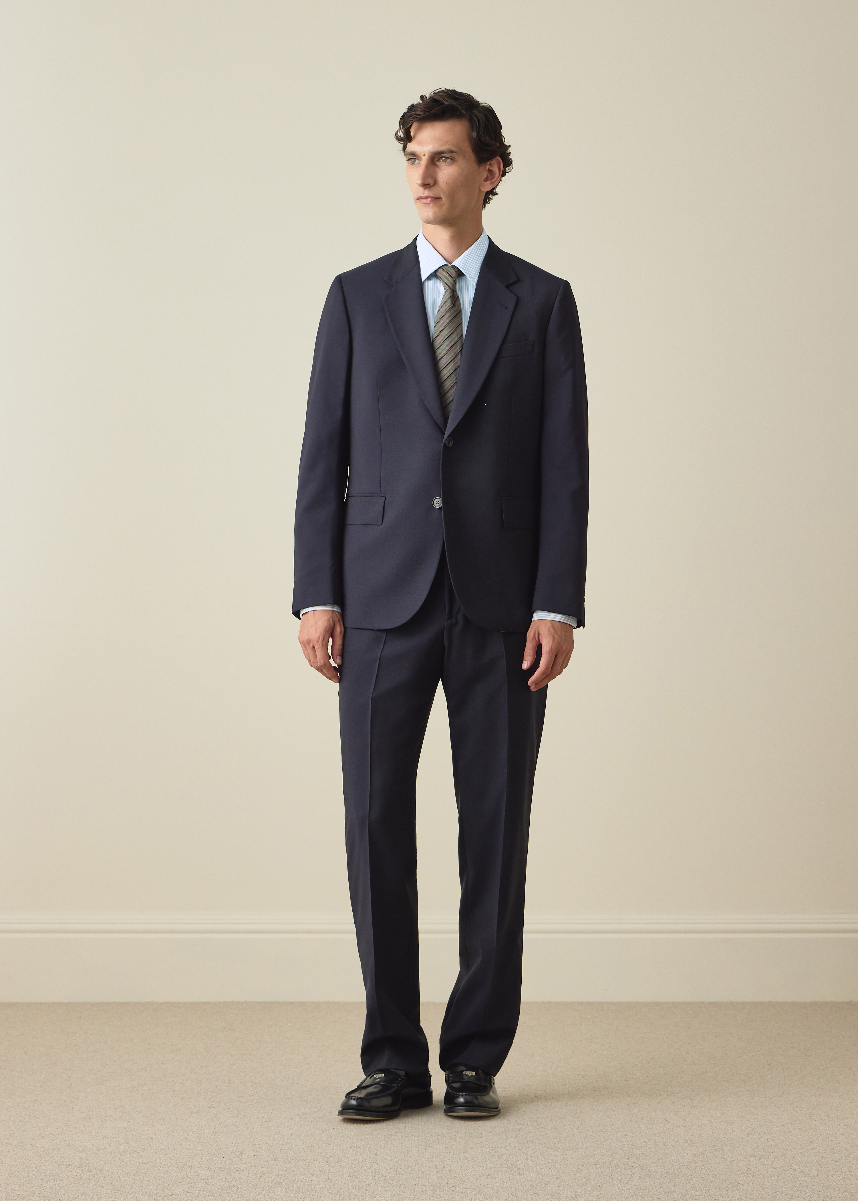 The Westbourne - Navy Wool-Mohair Blazer thumbnail 9