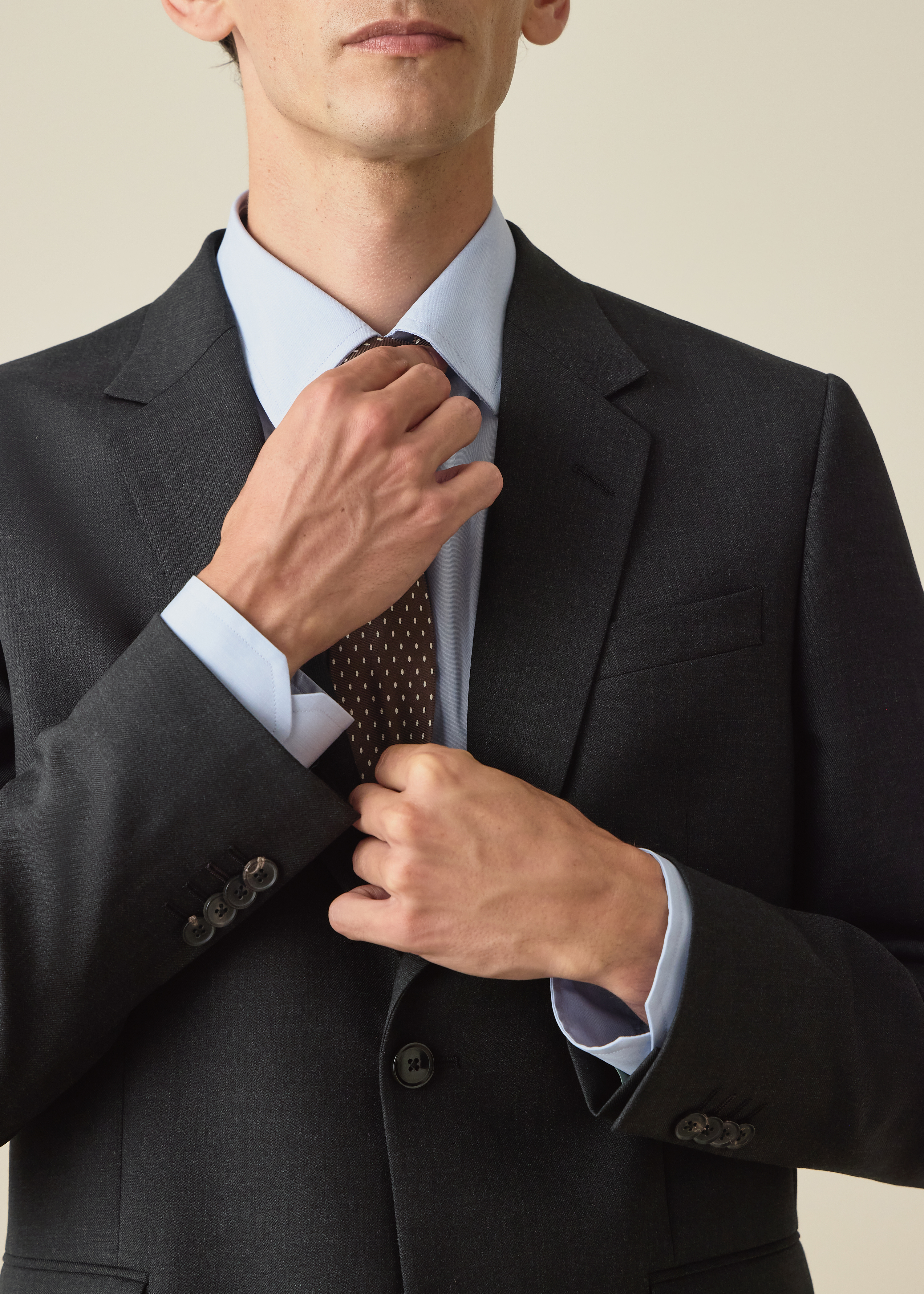 The Brierley - Charcoal Wool 'A Suit To Travel In' Blazer thumbnail 6