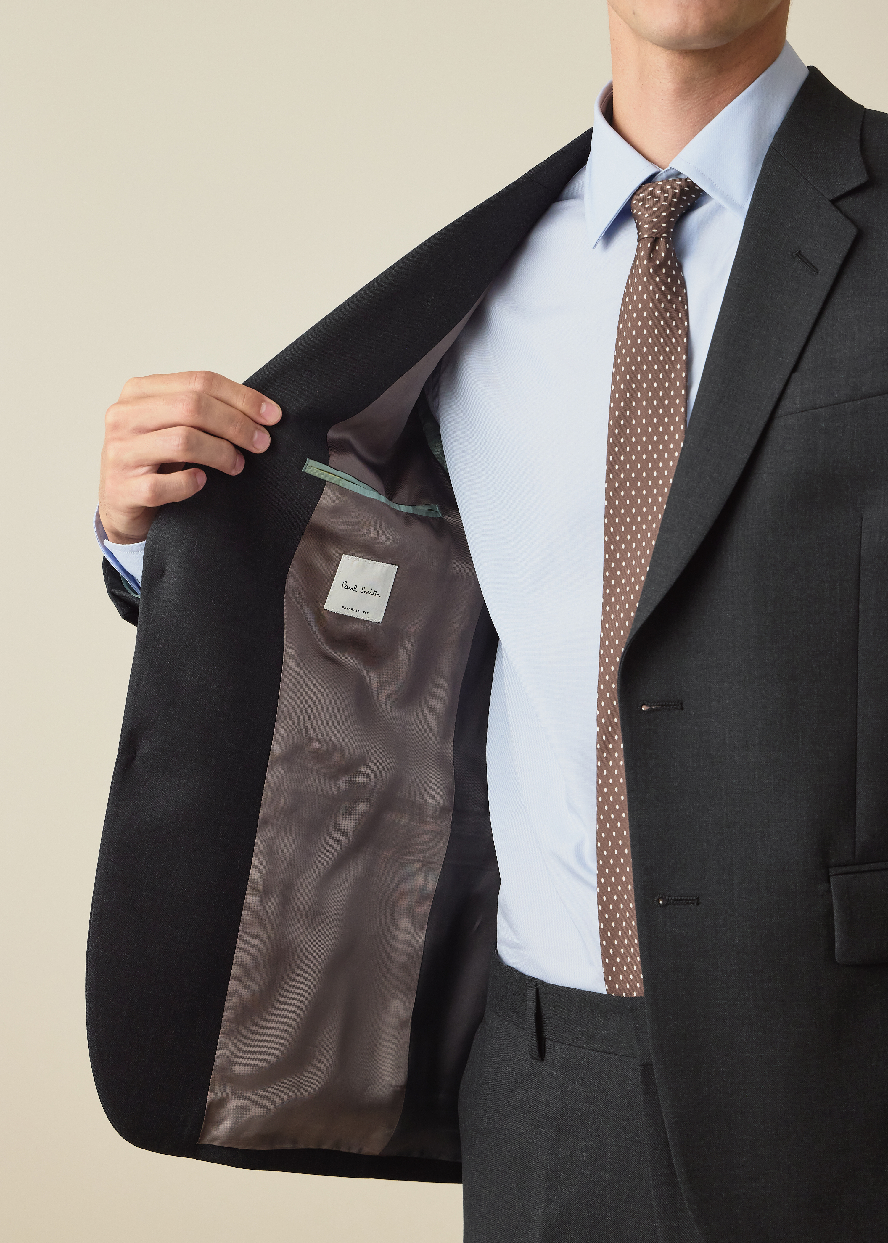 The Brierley - Charcoal Wool 'A Suit To Travel In' Blazer thumbnail 5