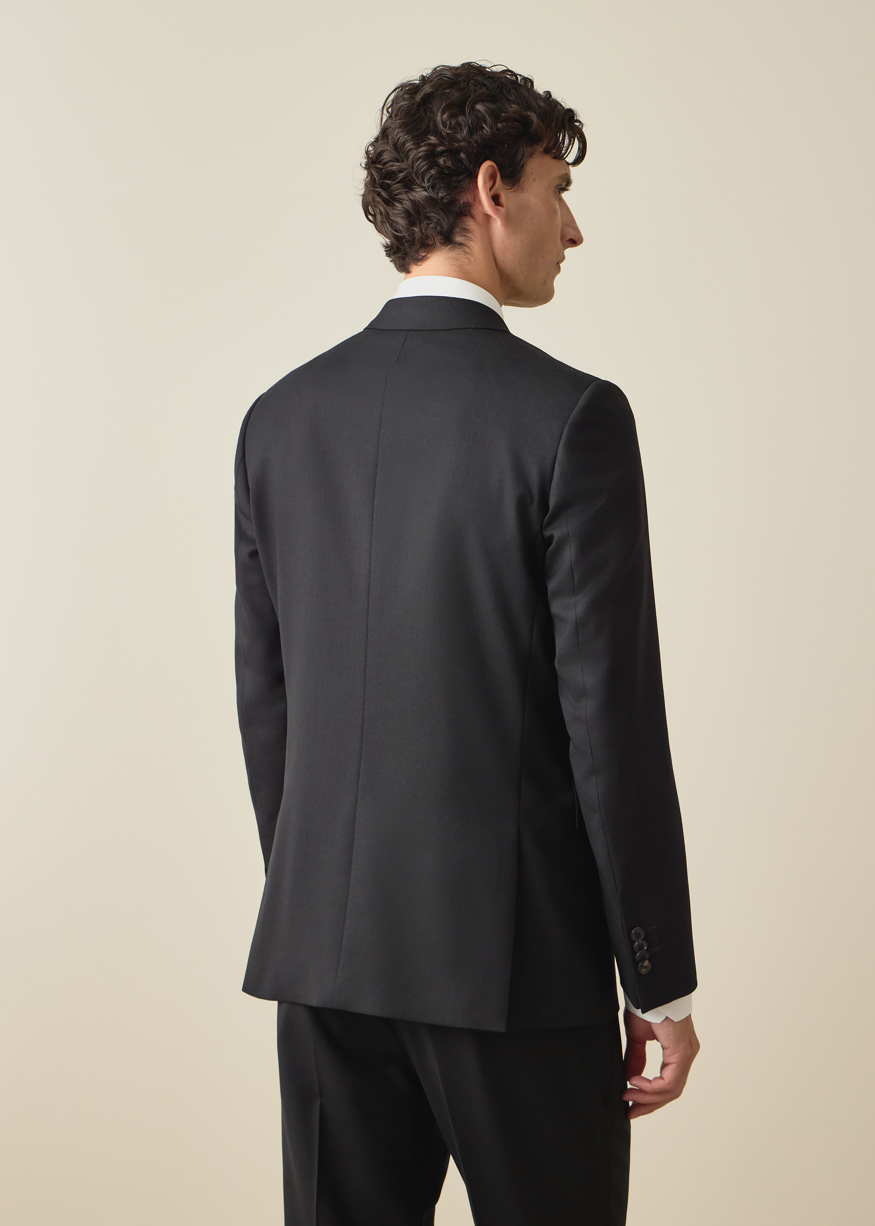 The Brierley - Black Wool 'A Suit To Travel In' Blazer thumbnail 4