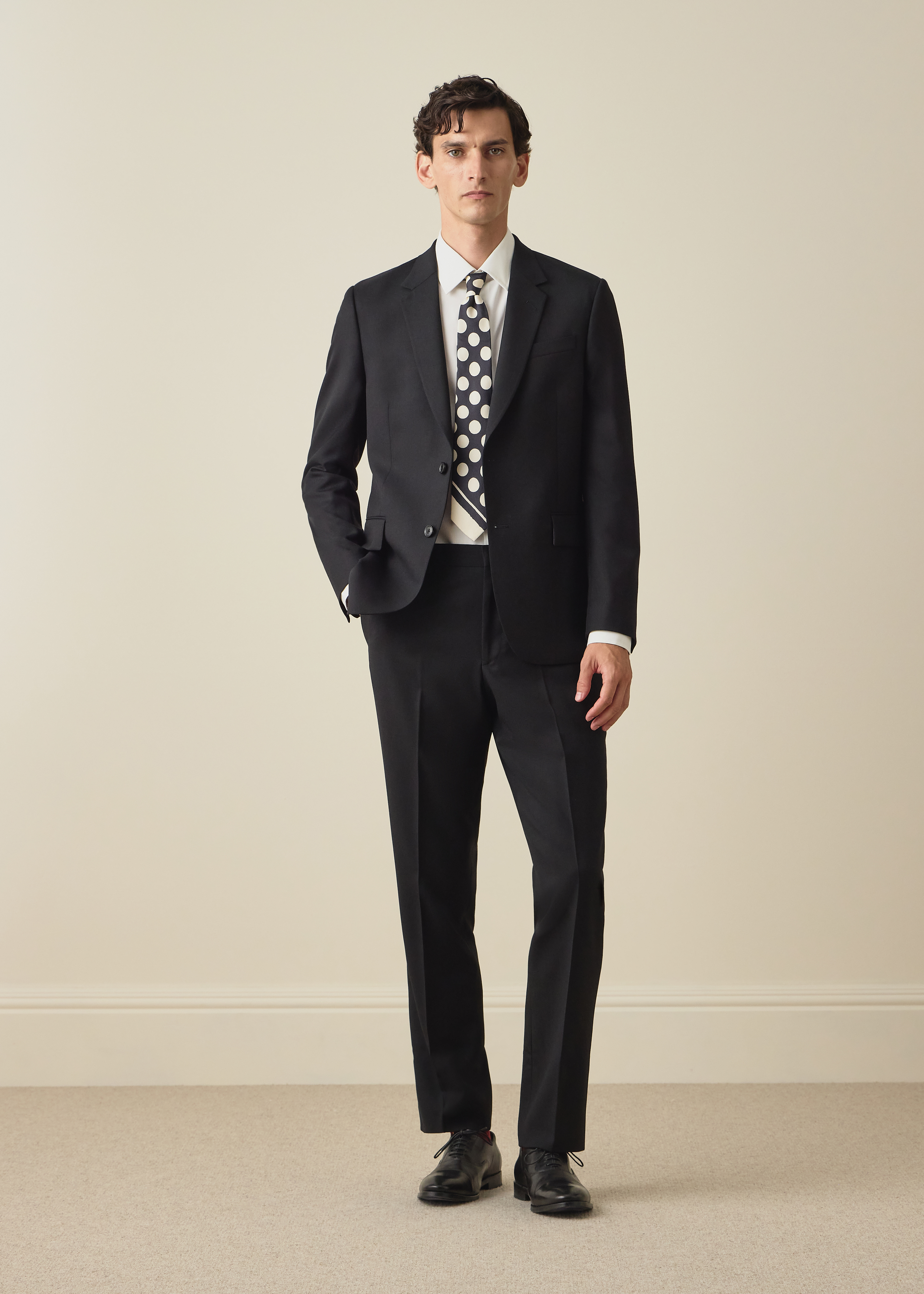The Brierley - Black Wool 'A Suit To Travel In' Trousers thumbnail 6