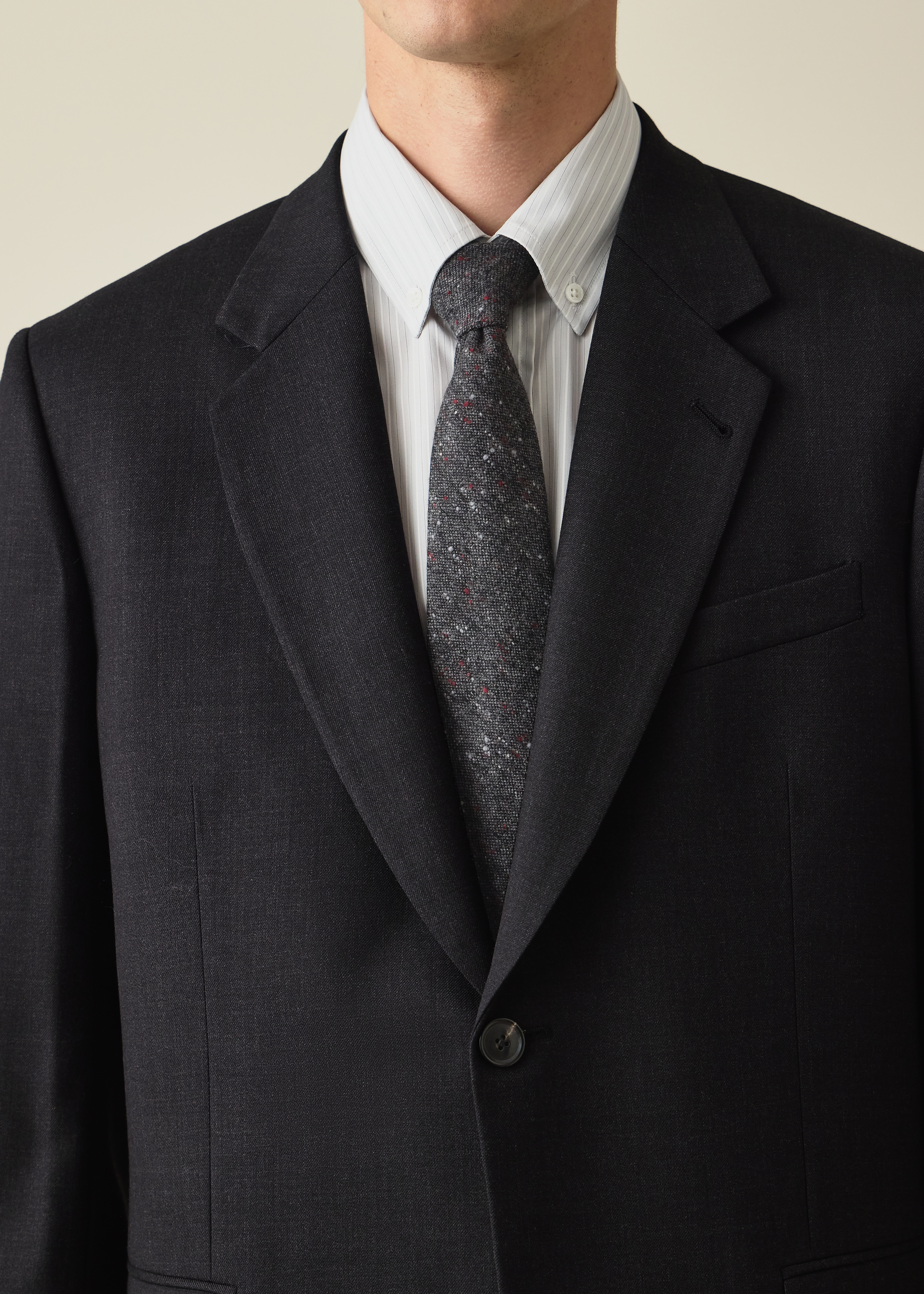 The Westbourne - Charcoal Wool 'A Suit To Travel In' Blazer thumbnail 7