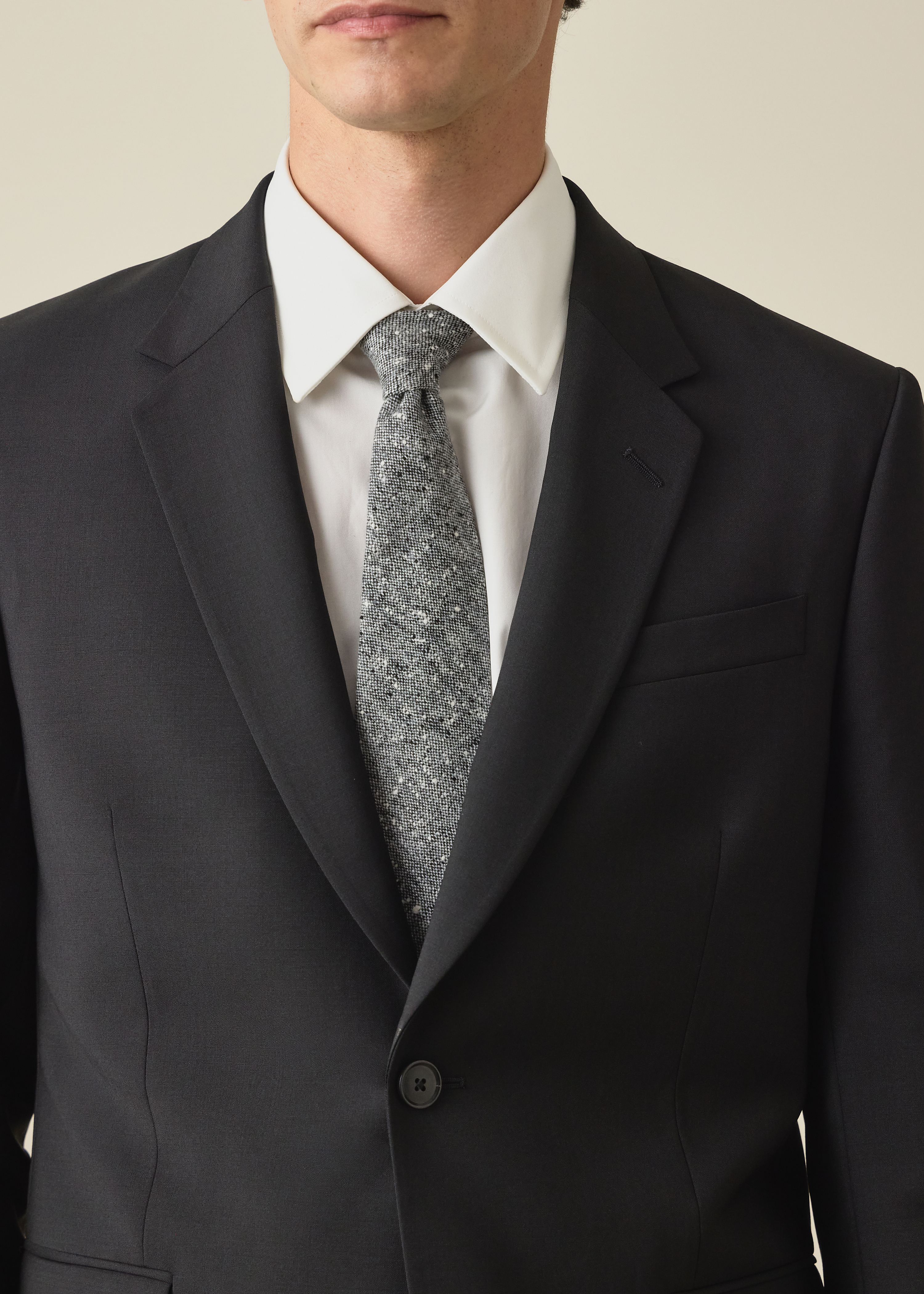 The Brierley - Black Wool-Mohair Blazer thumbnail 5