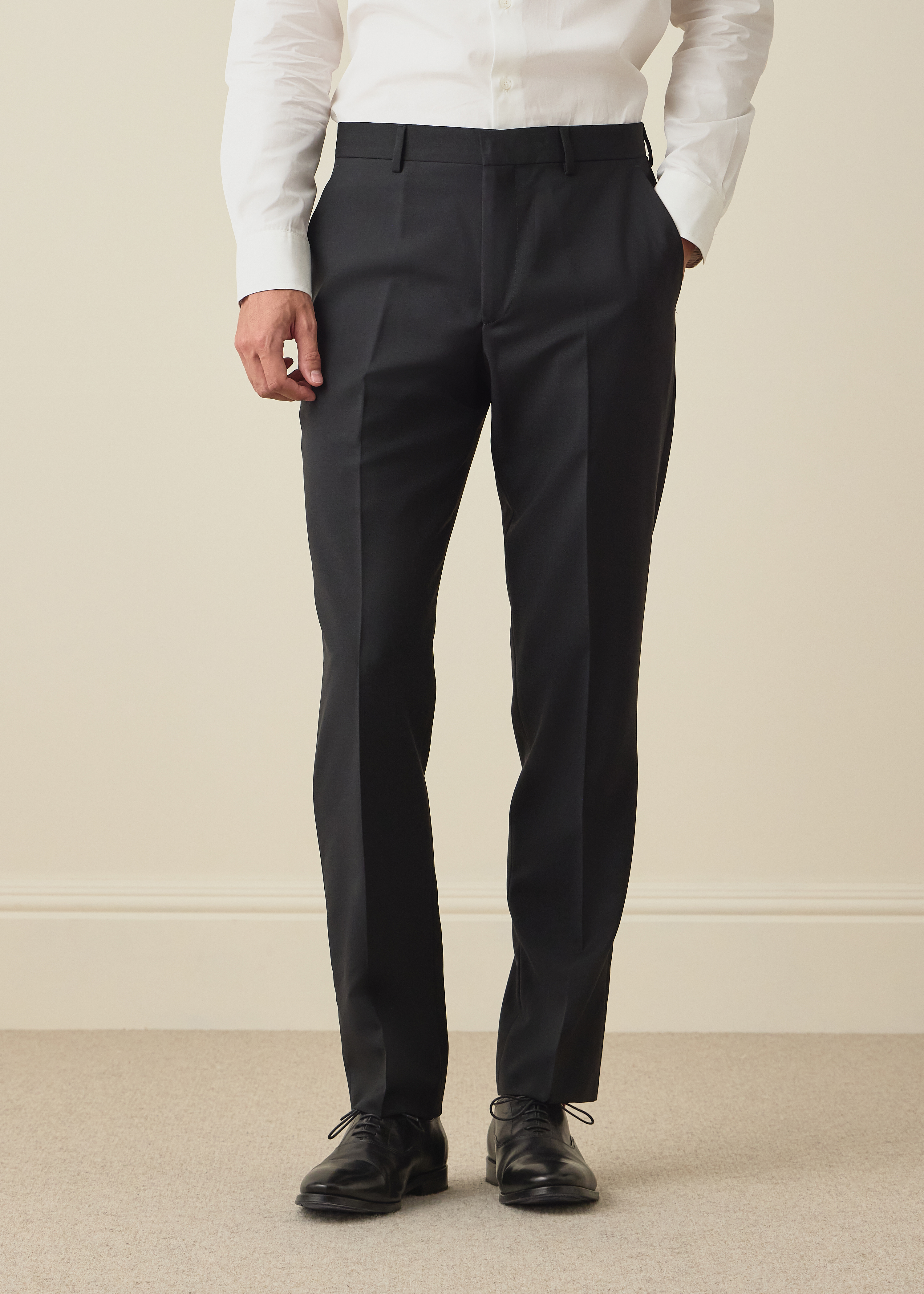 The Brierley - Black Wool-Mohair Two-Piece Suit thumbnail 6