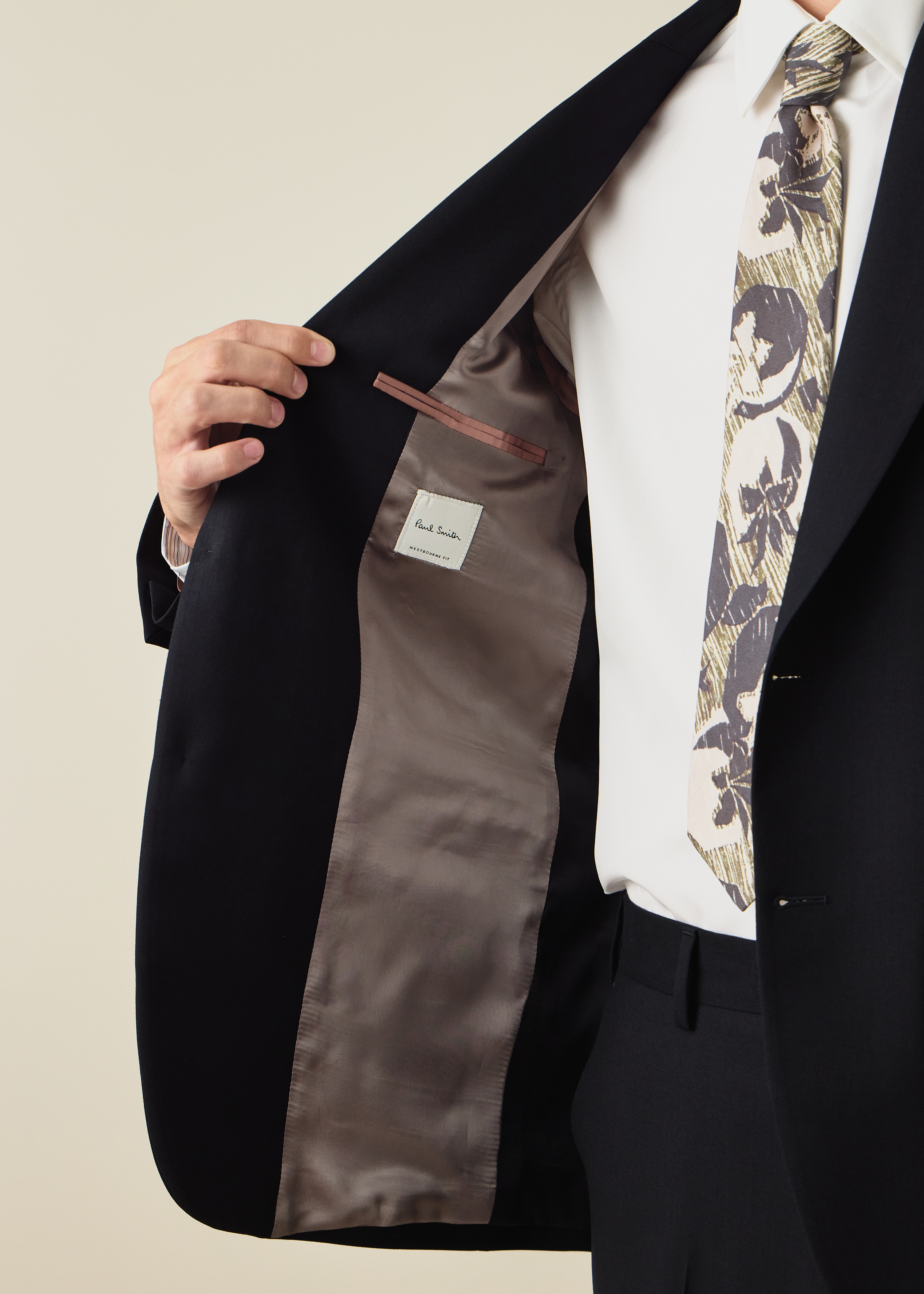 The Westbourne - Navy Wool 'A Suit To Travel In' Two-Piece Suit thumbnail 3