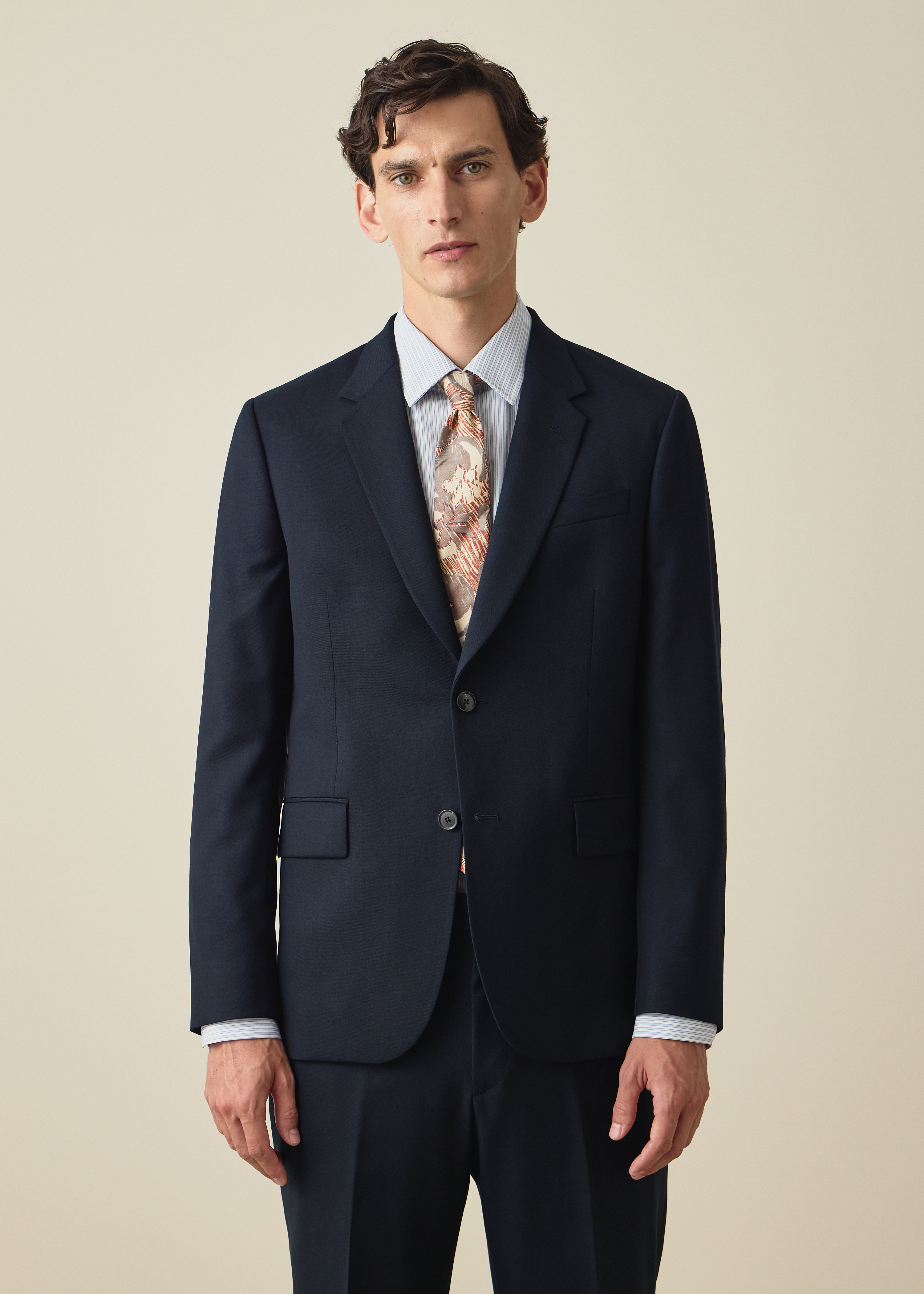 The Brierley - Navy Wool 'A Suit To Travel In' Blazer thumbnail 2
