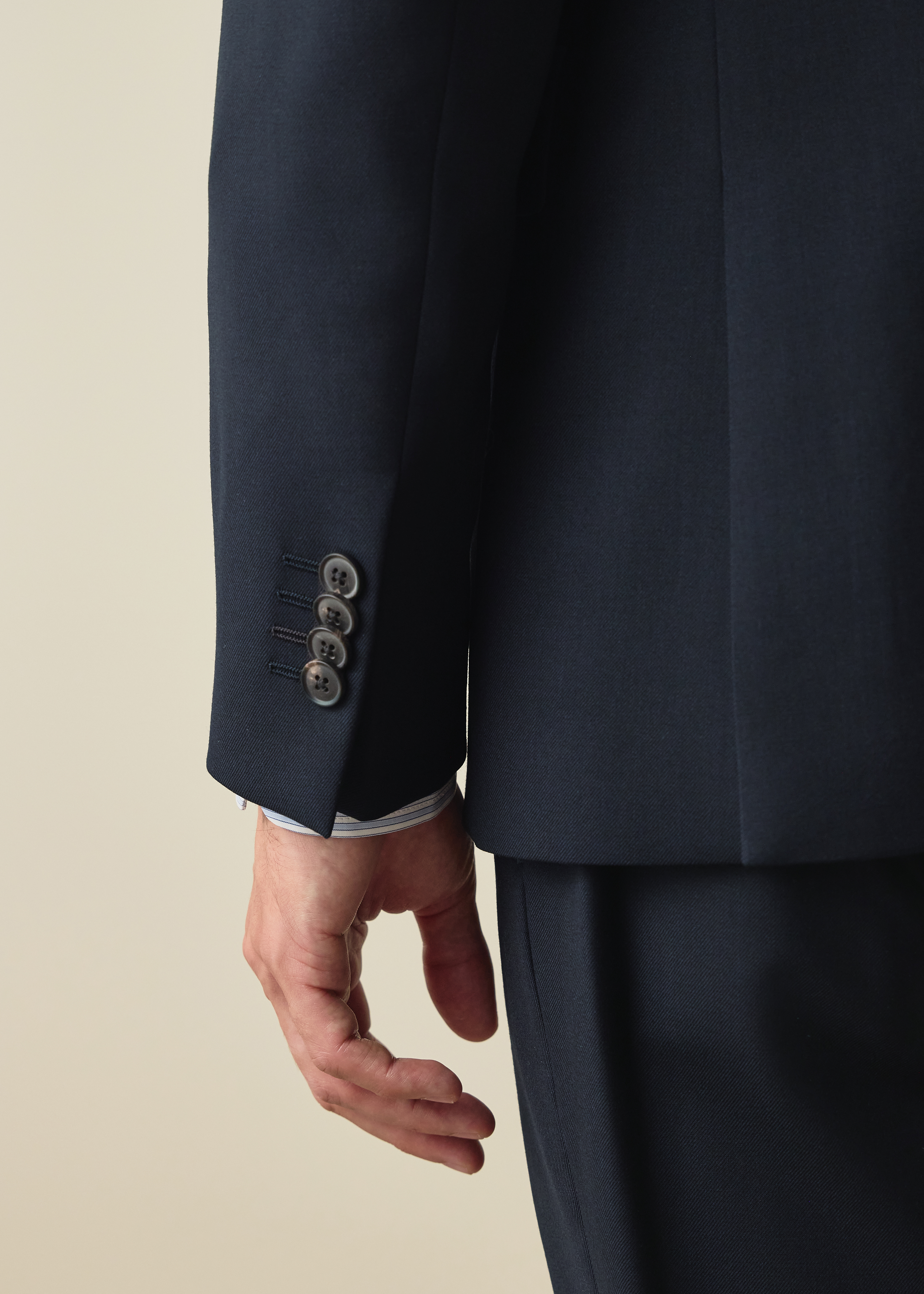 The Brierley - Navy Wool 'A Suit To Travel In' Blazer thumbnail 5