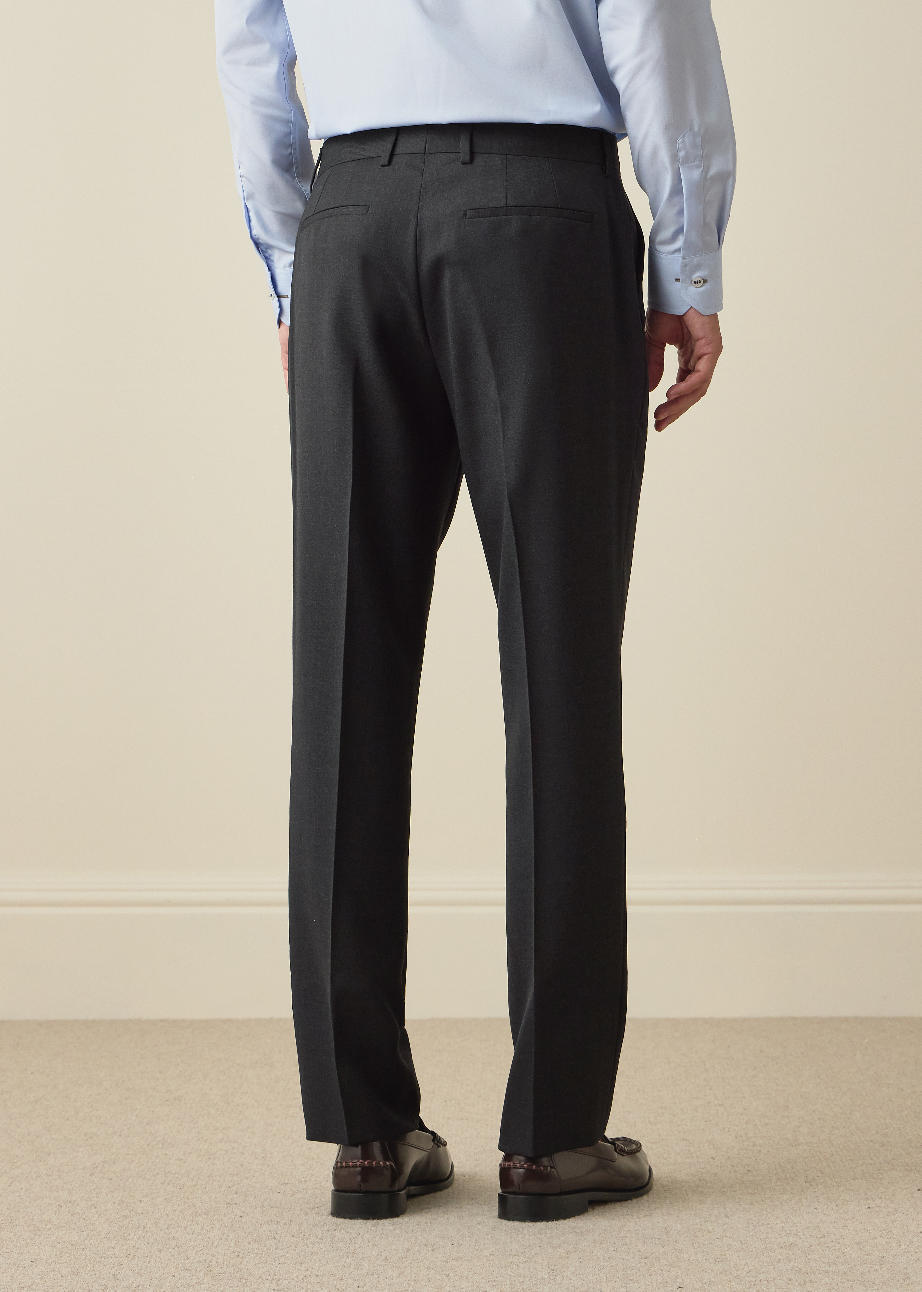 The Brierley - Charcoal Wool 'A Suit To Travel In' Two-Piece Suit thumbnail 7