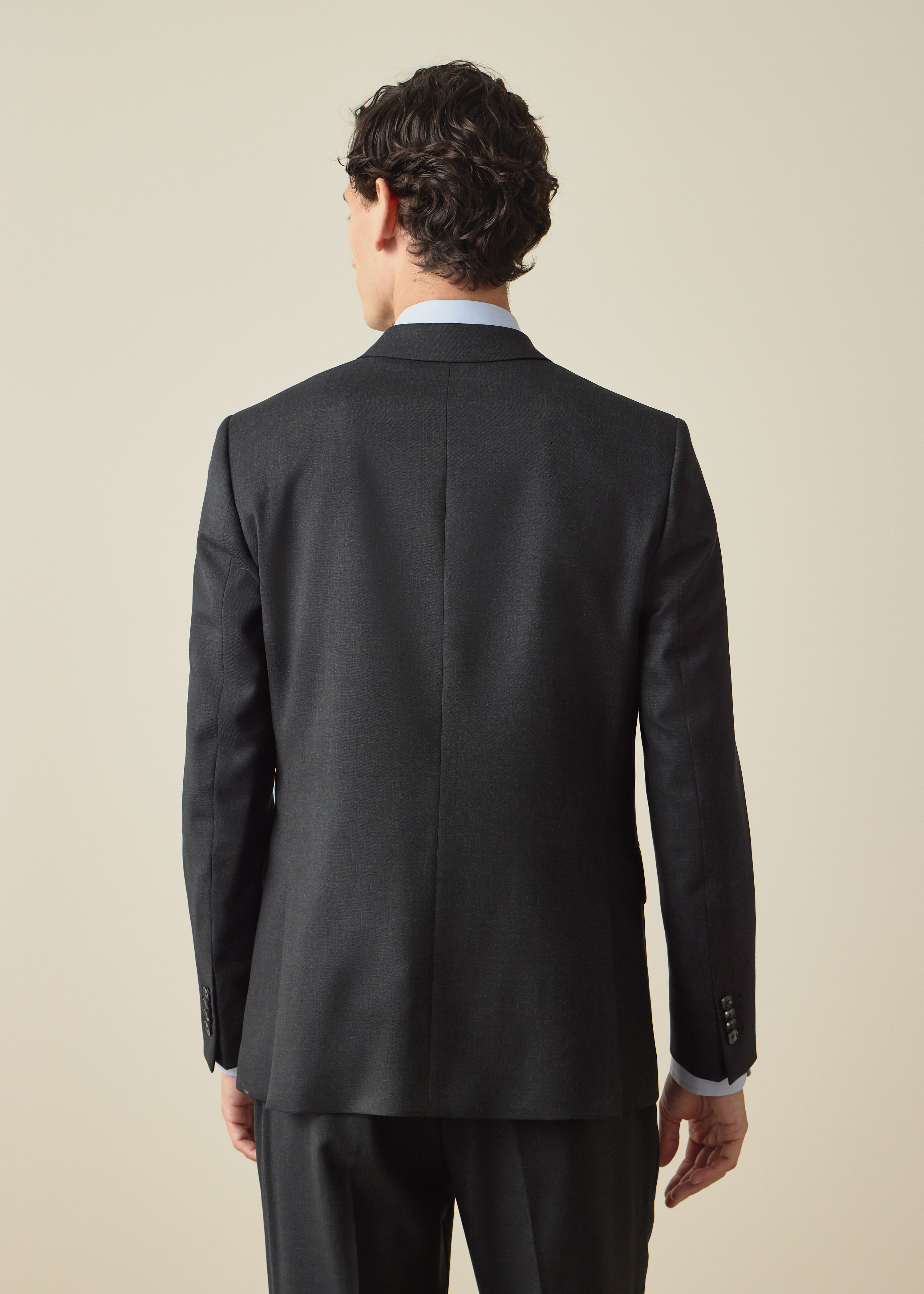 The Brierley - Charcoal Wool 'A Suit To Travel In' Two-Piece Suit thumbnail 5