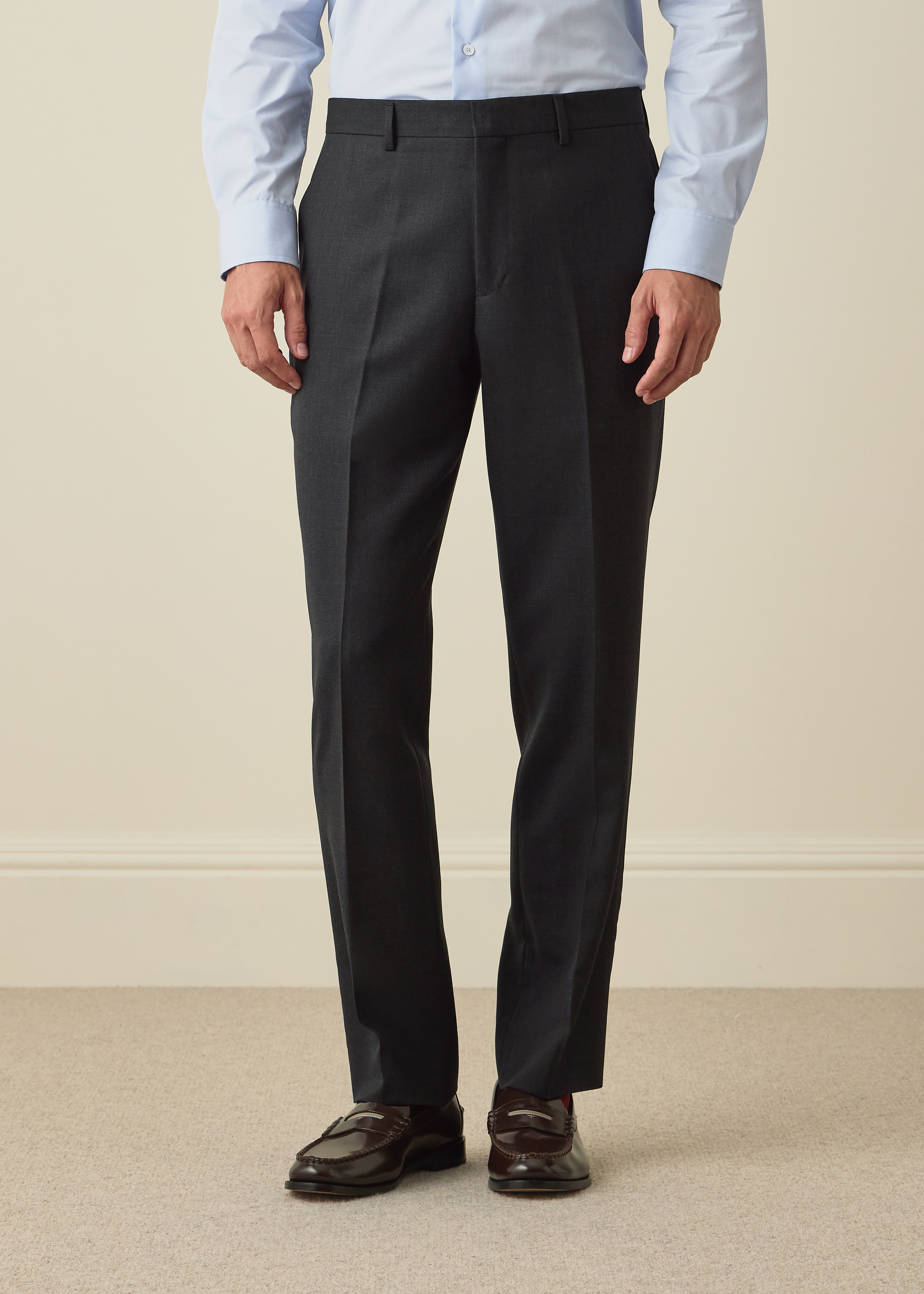 The Brierley - Charcoal Wool 'A Suit To Travel In' Two-Piece Suit thumbnail 6