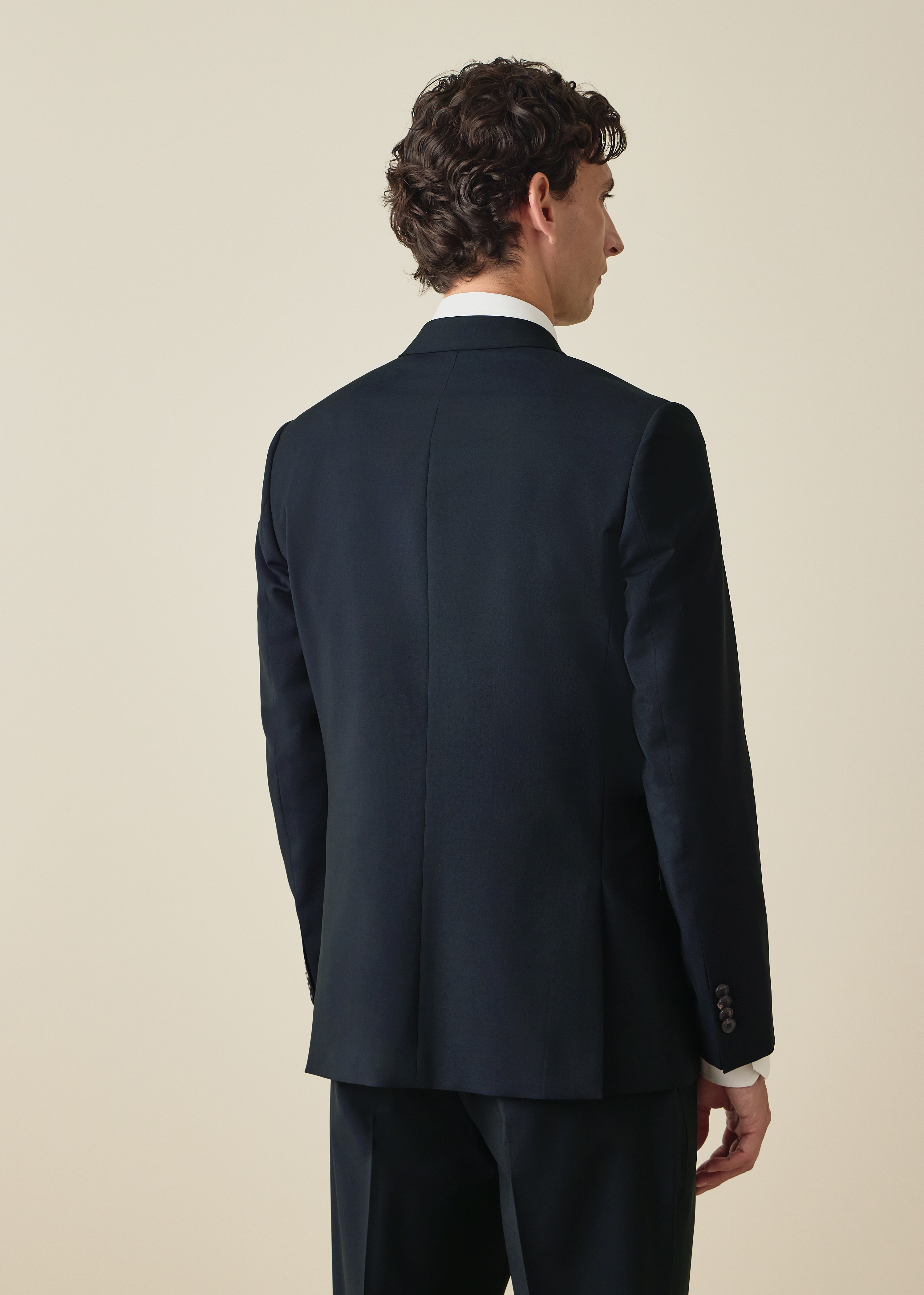 The Brierley - Navy Wool-Mohair Two-Piece Suit thumbnail 5