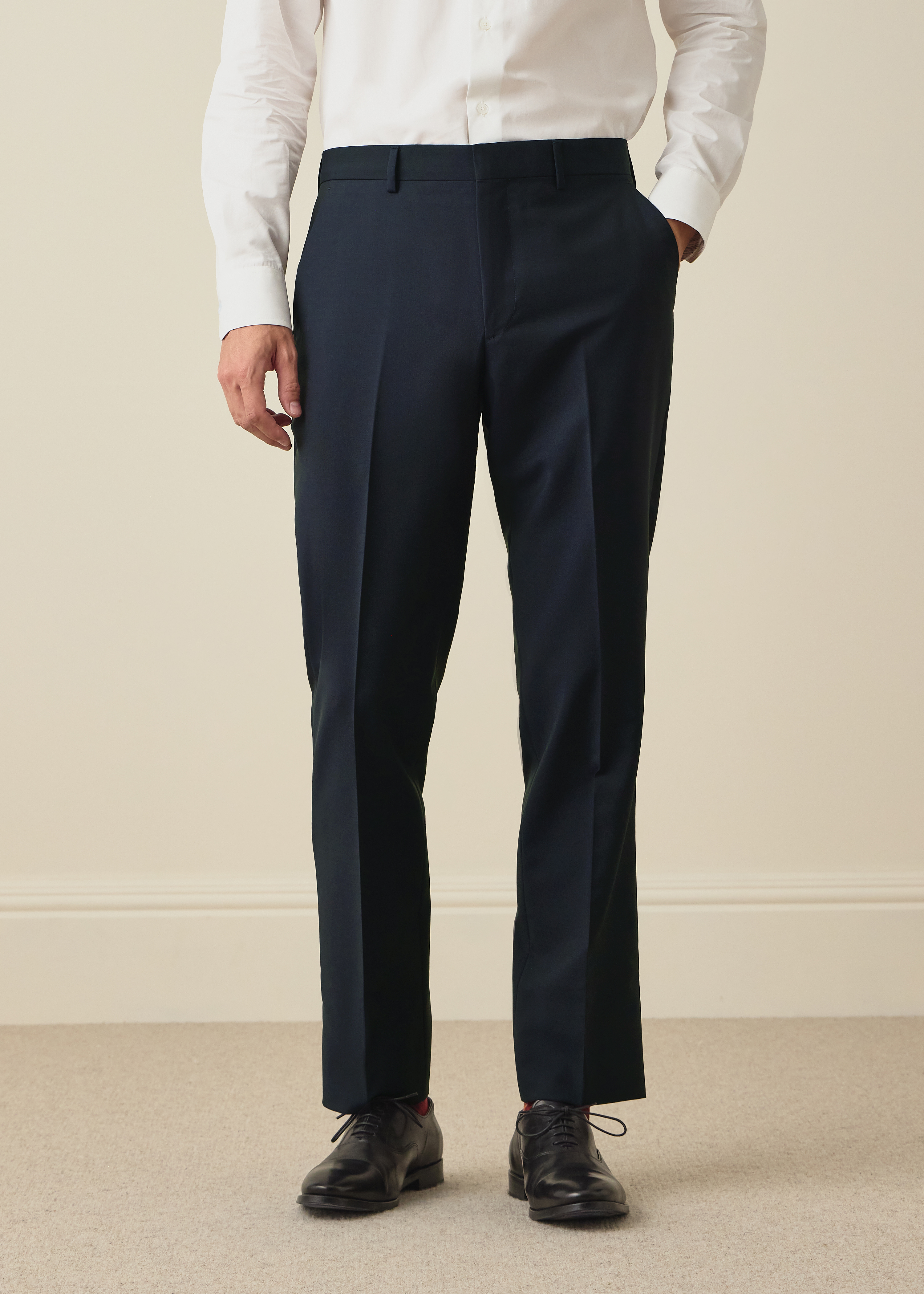 The Brierley - Navy Wool-Mohair Two-Piece Suit thumbnail 6