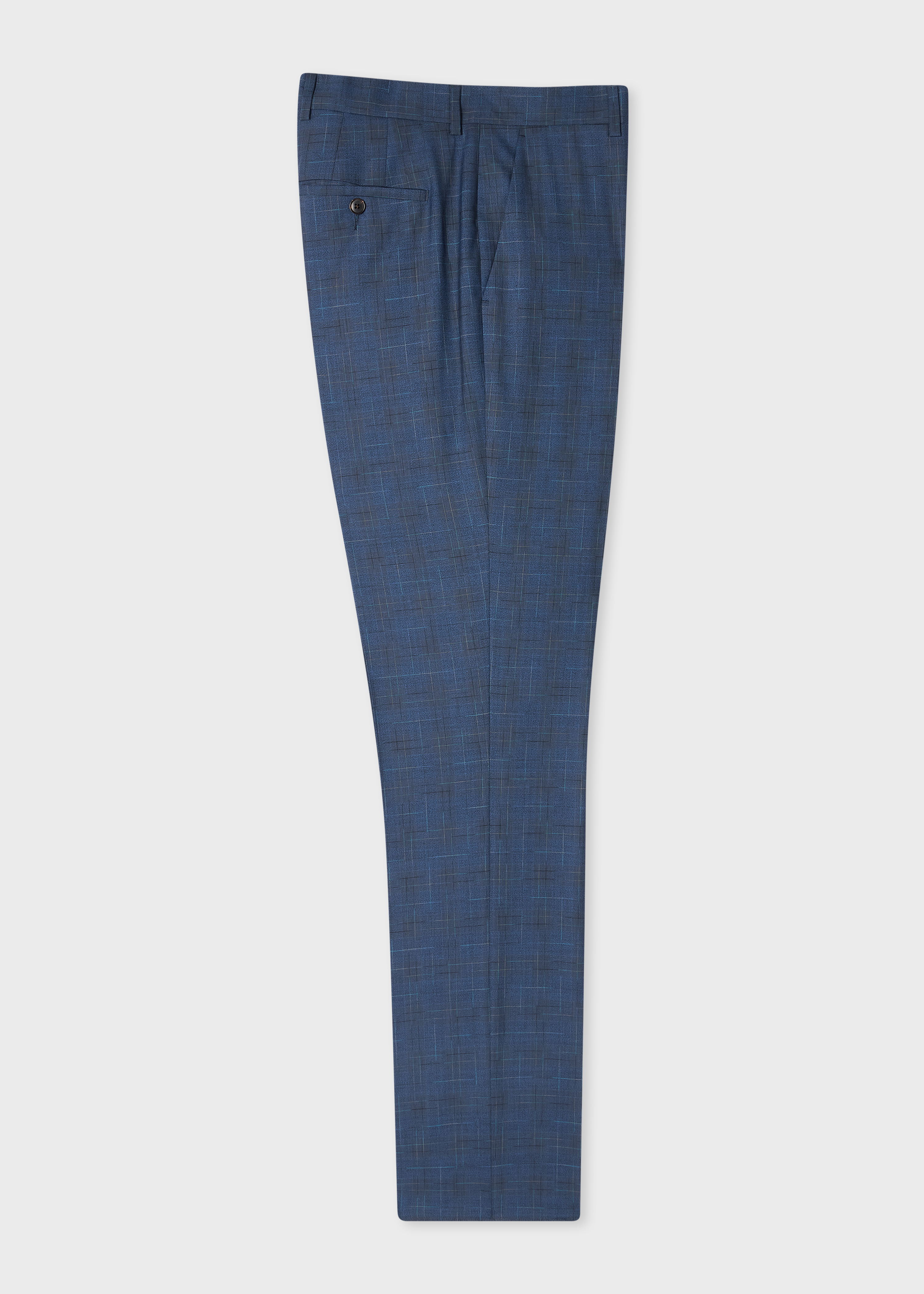 The Brierley - Navy Space-Dye Check Wool Suit thumbnail 10
