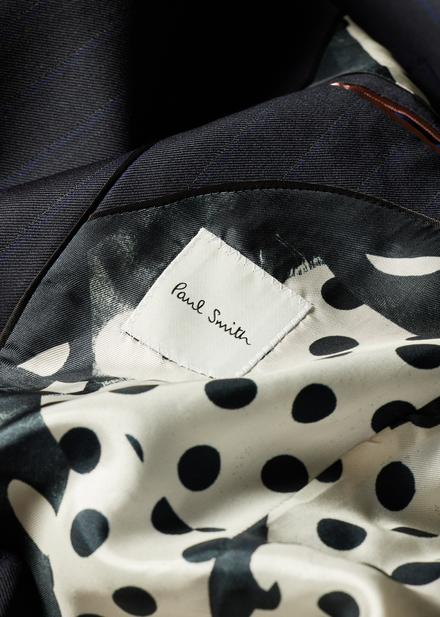 The Westbourne - Dark Navy Pinstripe Double-Breasted Blazer thumbnail 5