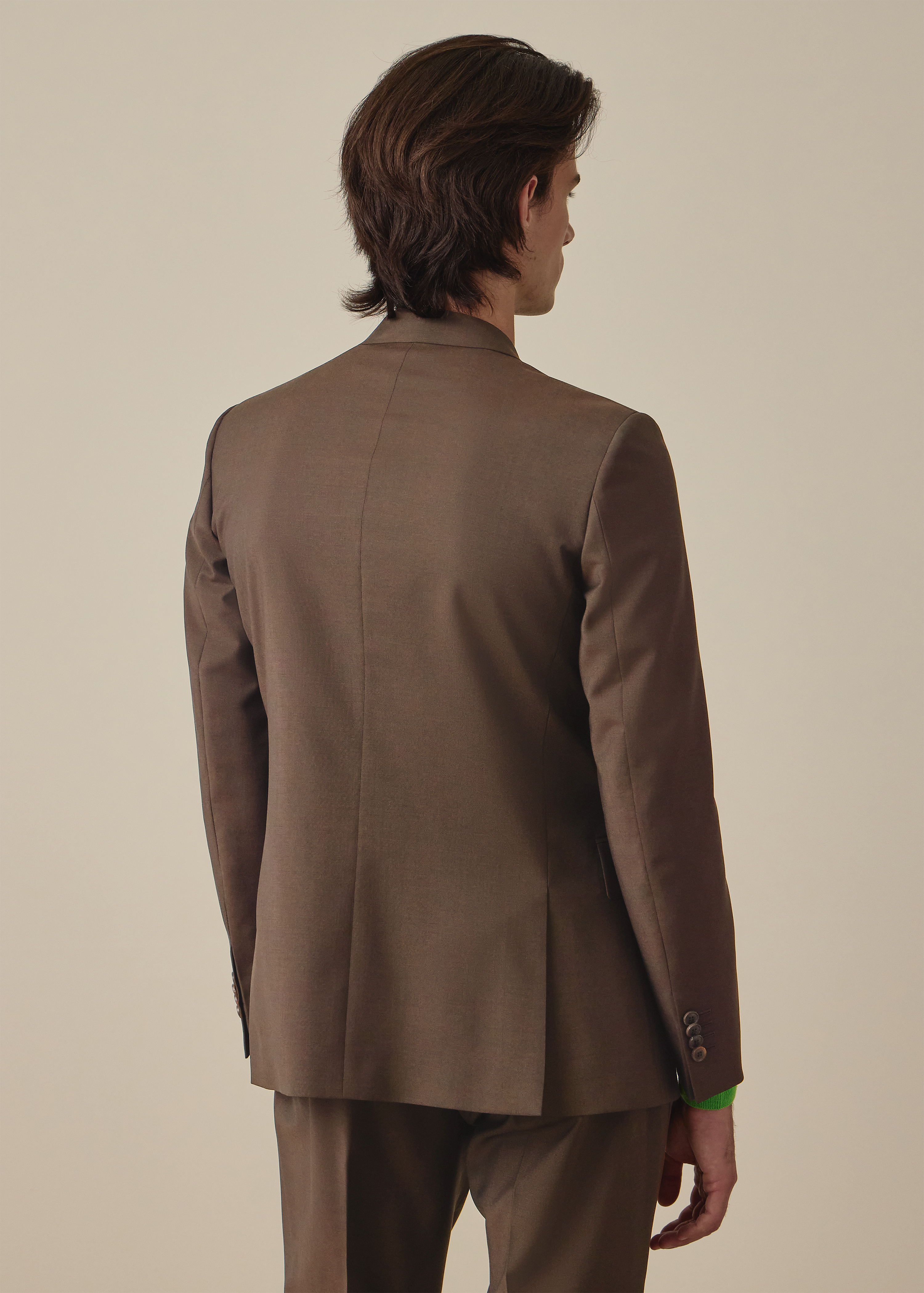 The Brierley - Dark Brown Wool-Mohair Two-Piece Suit thumbnail 5