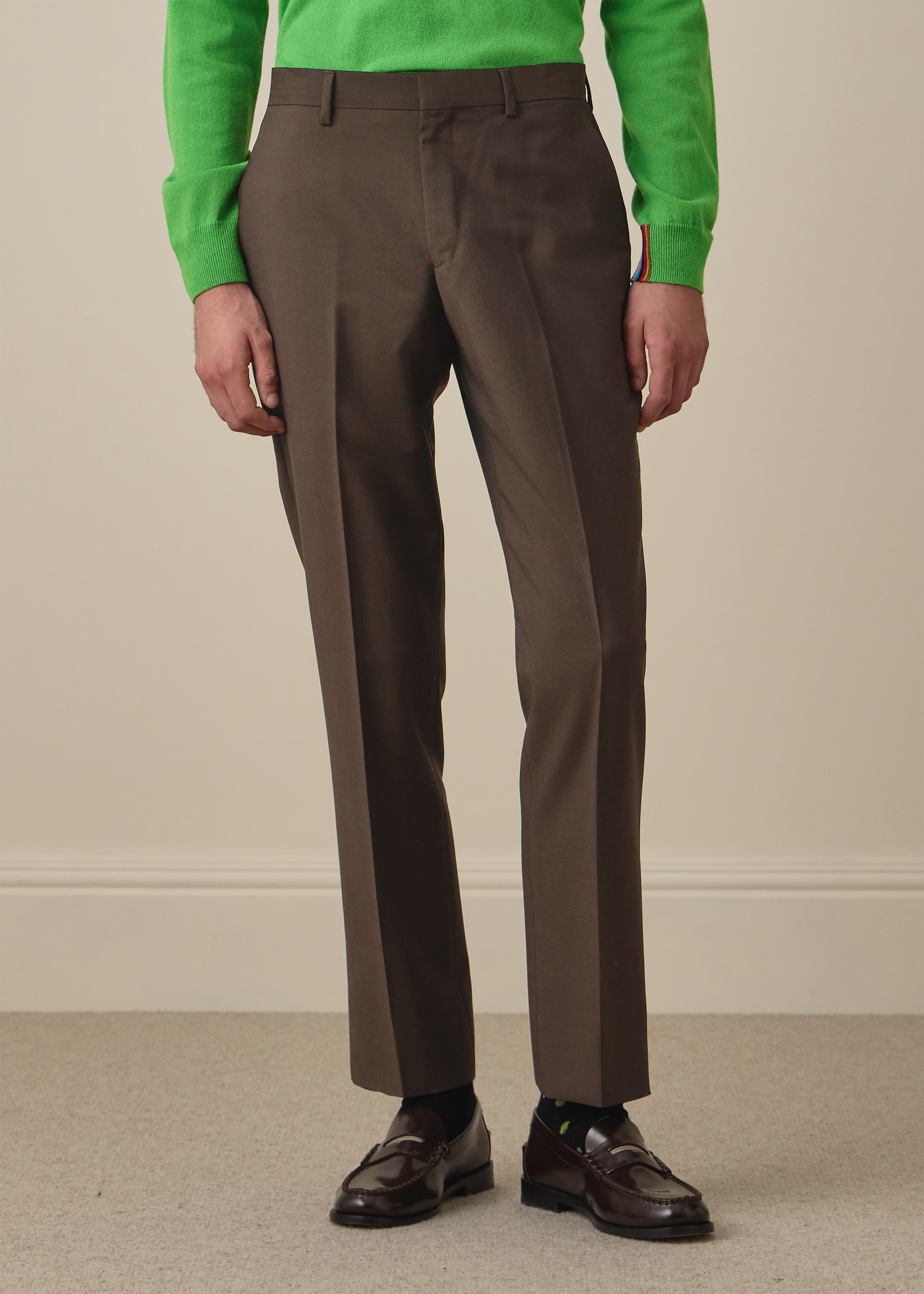 The Brierley - Dark Brown Wool-Mohair Two-Piece Suit thumbnail 6