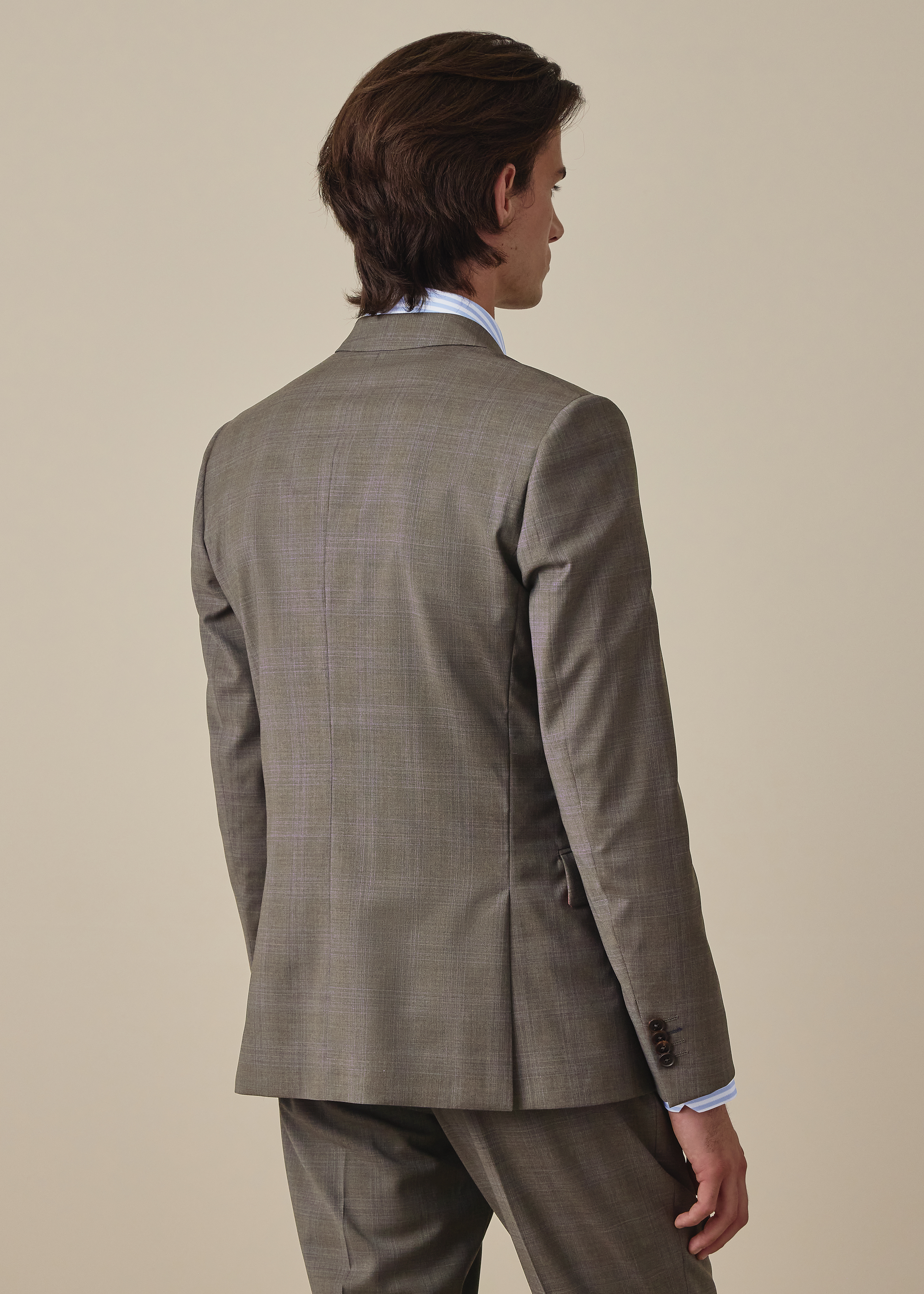 The Soho - Grey Check Wool Suit thumbnail 6