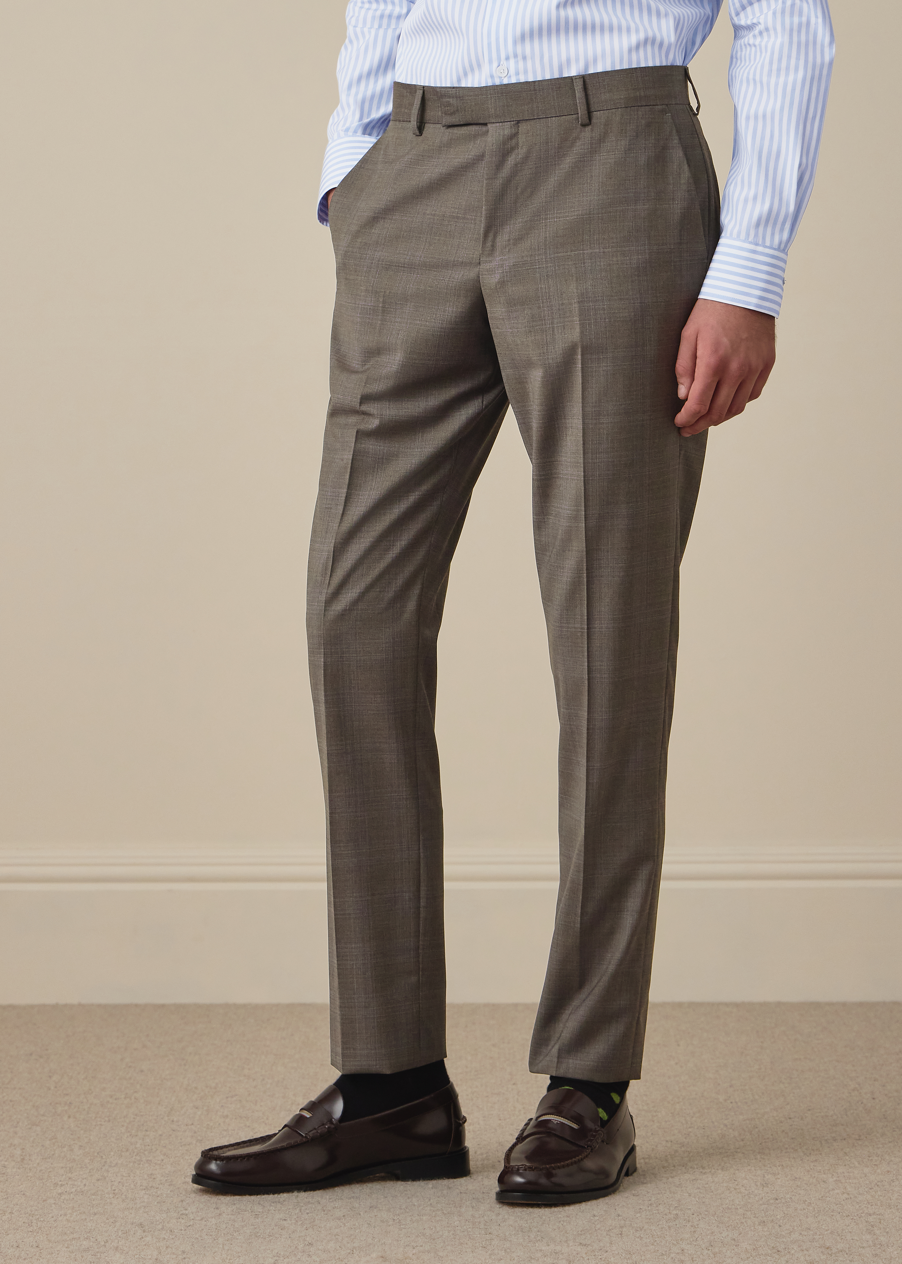 The Soho - Grey Check Wool Suit thumbnail 8