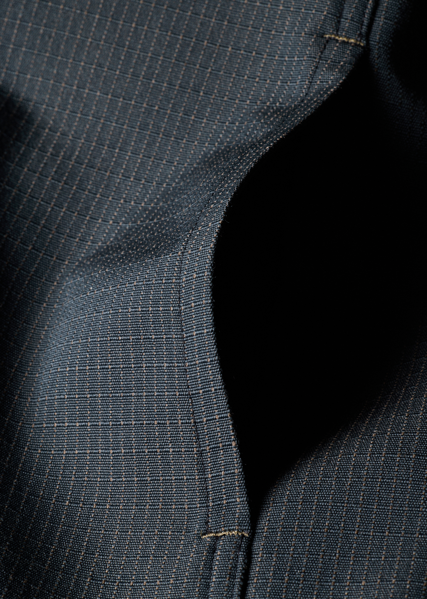 Steel Blue Wool-Ripstop Trousers thumbnail 3