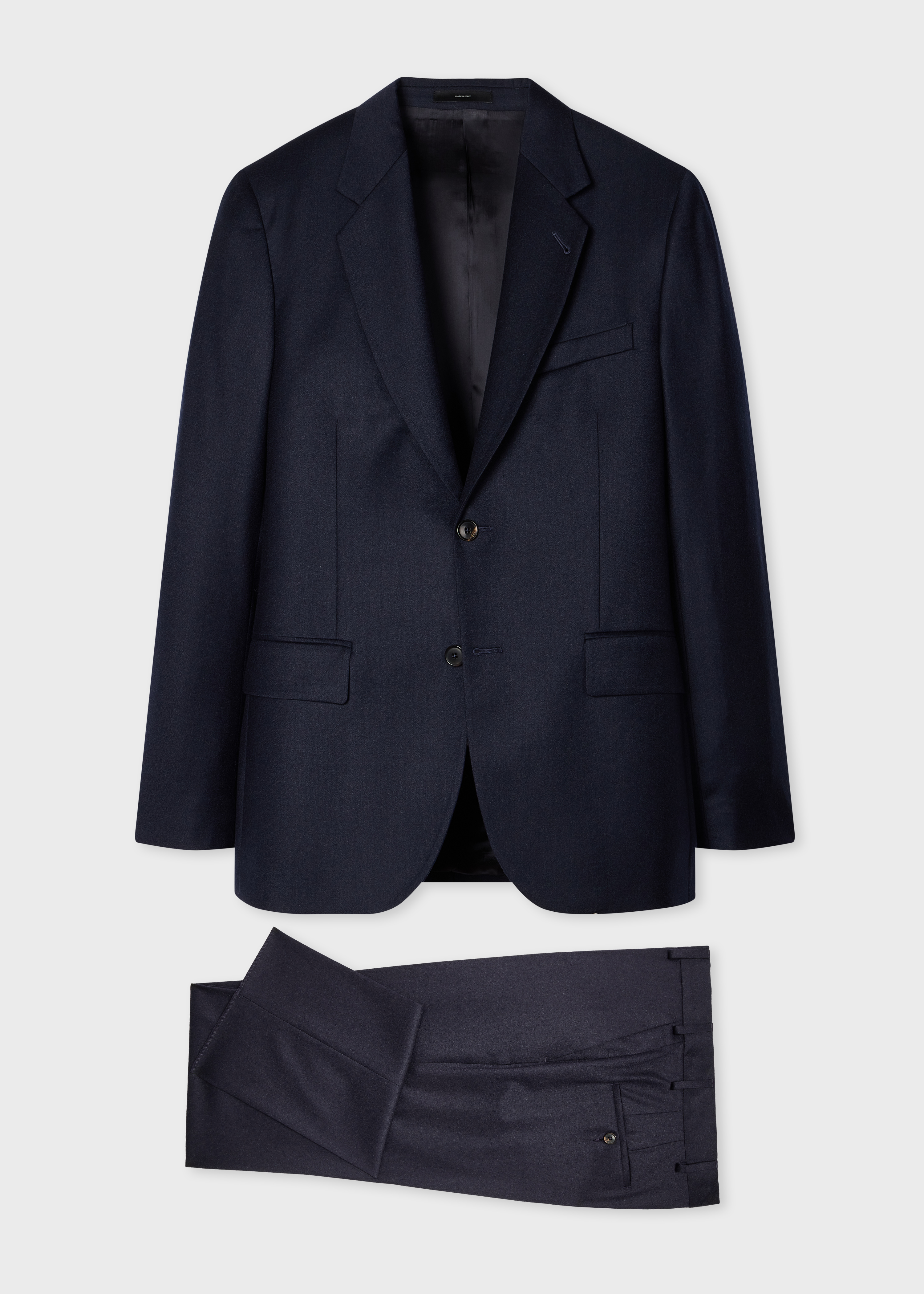 The Westbourne - Navy Wool-Cashmere Flannel Two-Piece Suit primary image