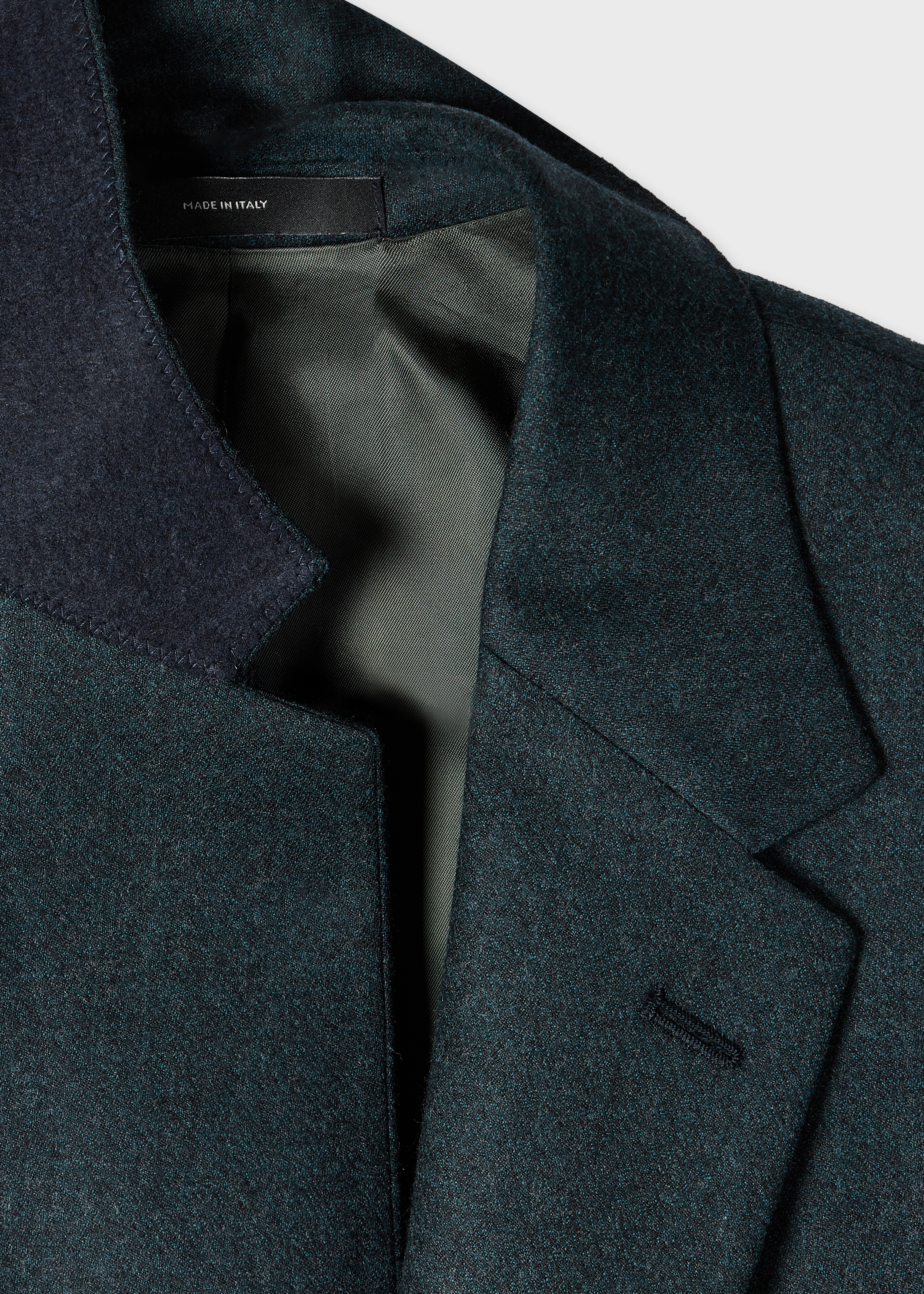 The Soho - Teal Green Wool-Cashmere Flannel Two-Piece Suit thumbnail 8