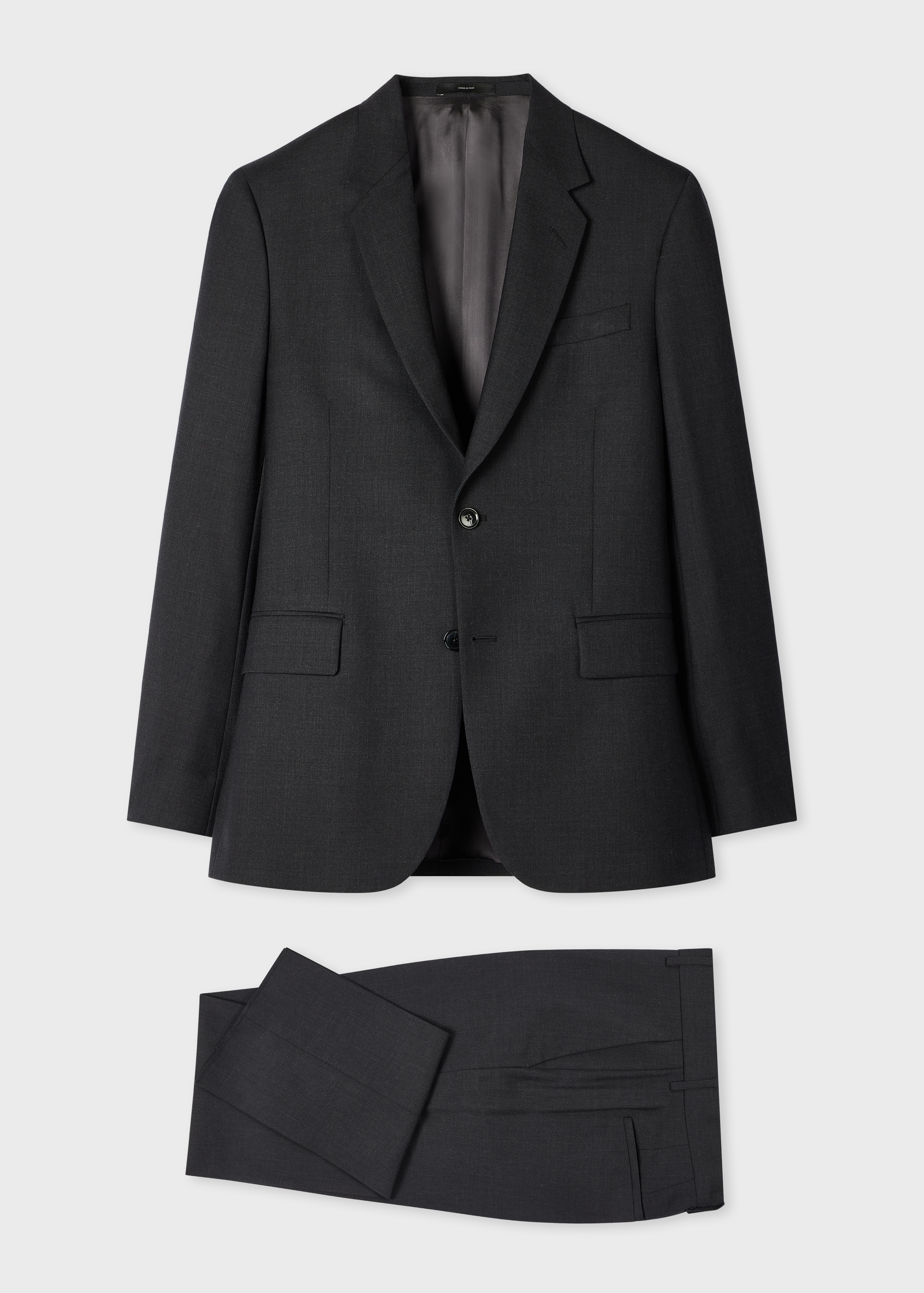 The Brierley - Charcoal Wool 'A Suit To Travel In' Two-Piece Suit primary image