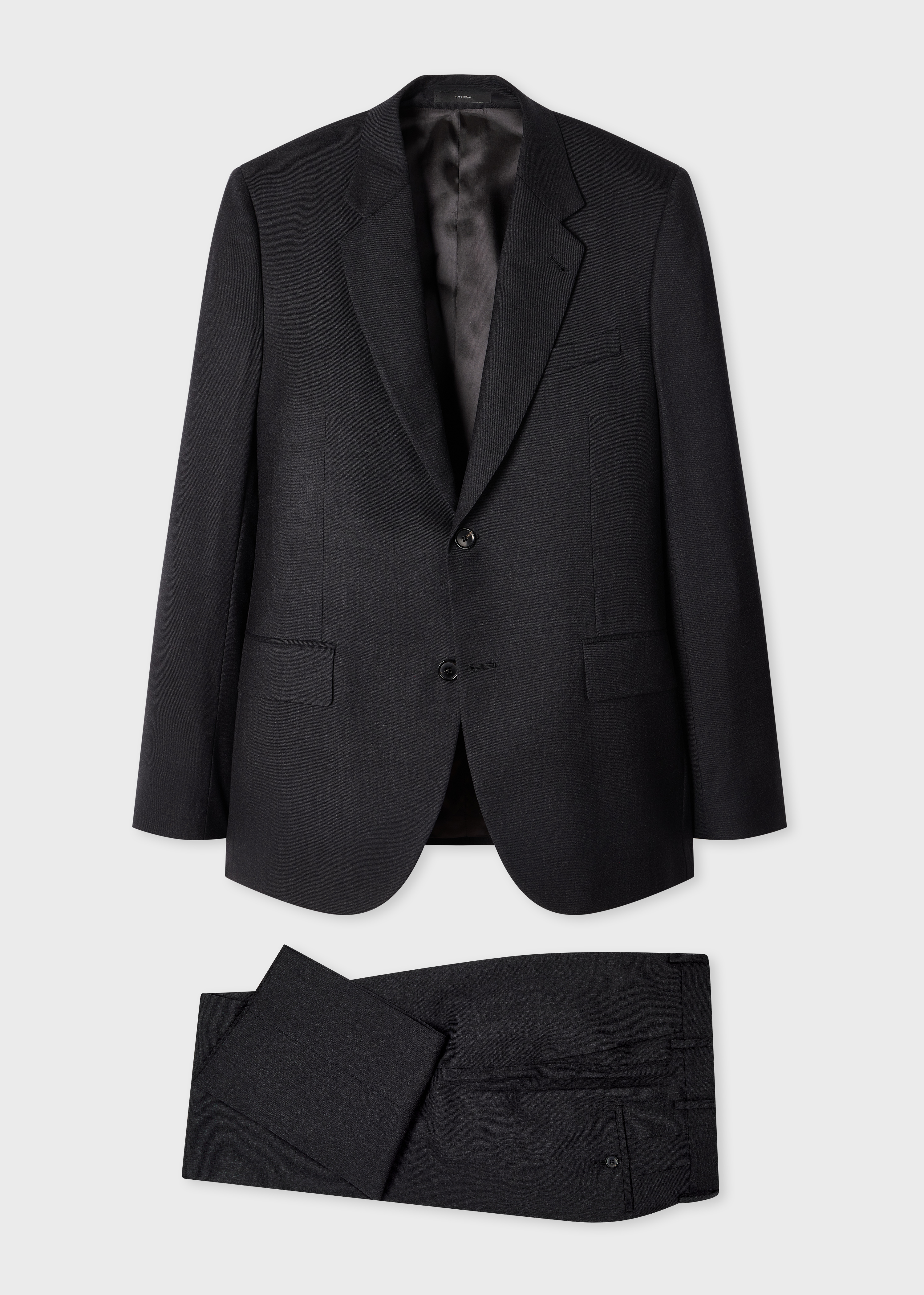 The Westbourne - Charcoal Wool 'A Suit To Travel In' Two-Piece Suit primary image