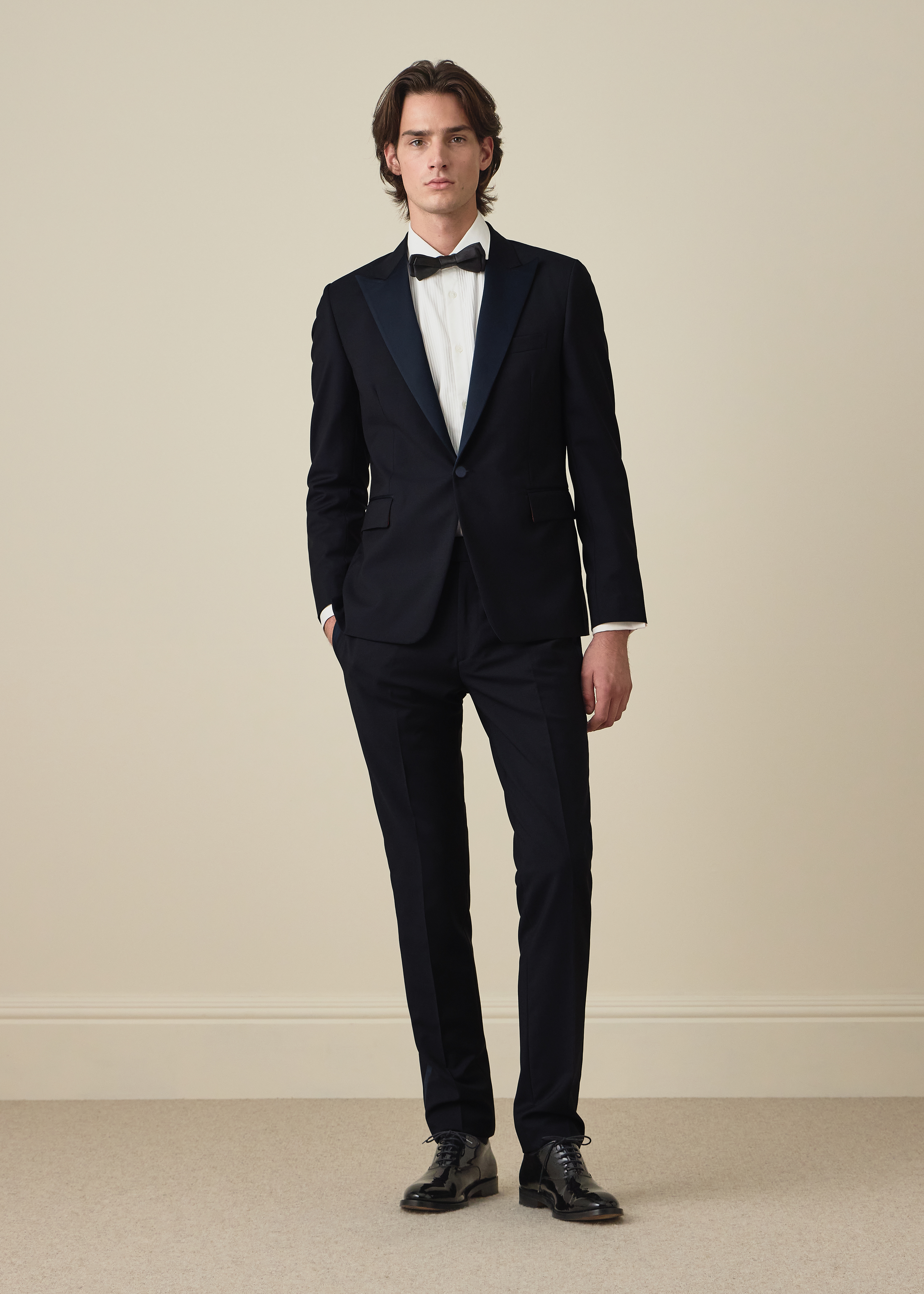 The Soho - Navy Wool-Mohair Evening Suit thumbnail 2