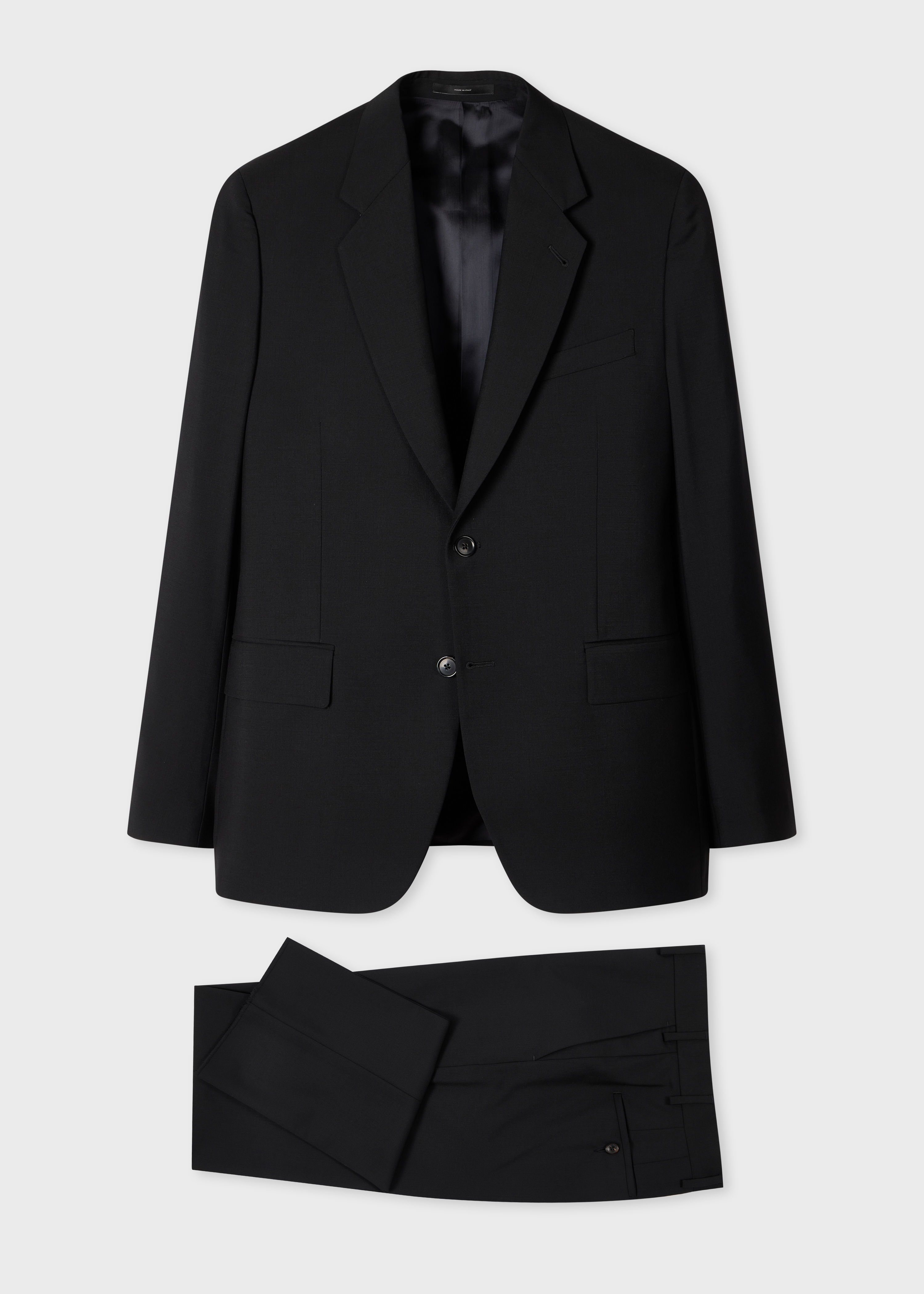 The Westbourne - Black Wool-Mohair Two-Piece Suit
