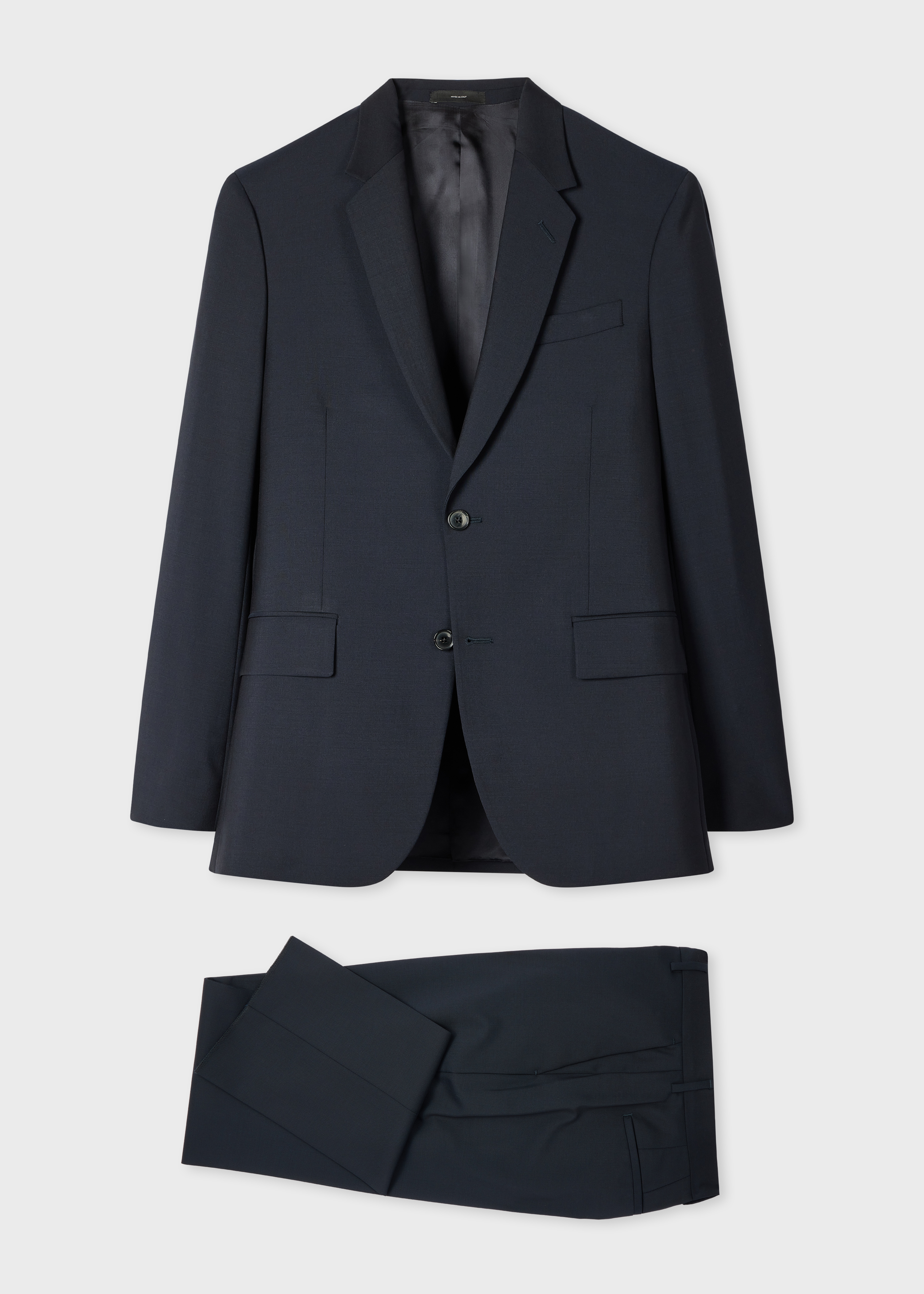 The Brierley - Navy Wool-Mohair Two-Piece Suit primary image