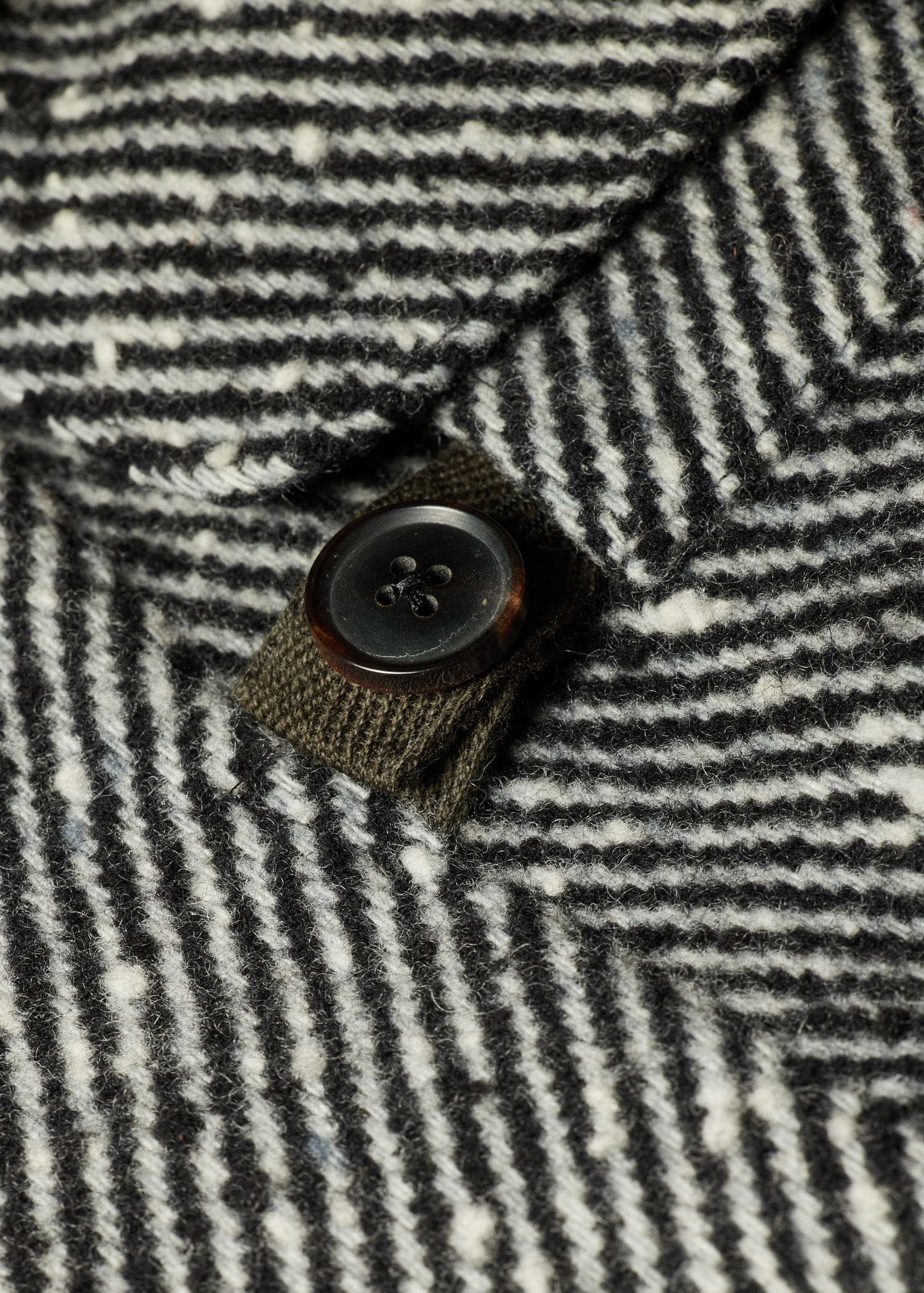 Light Grey Donegal Wool Hunting Jacket thumbnail 5
