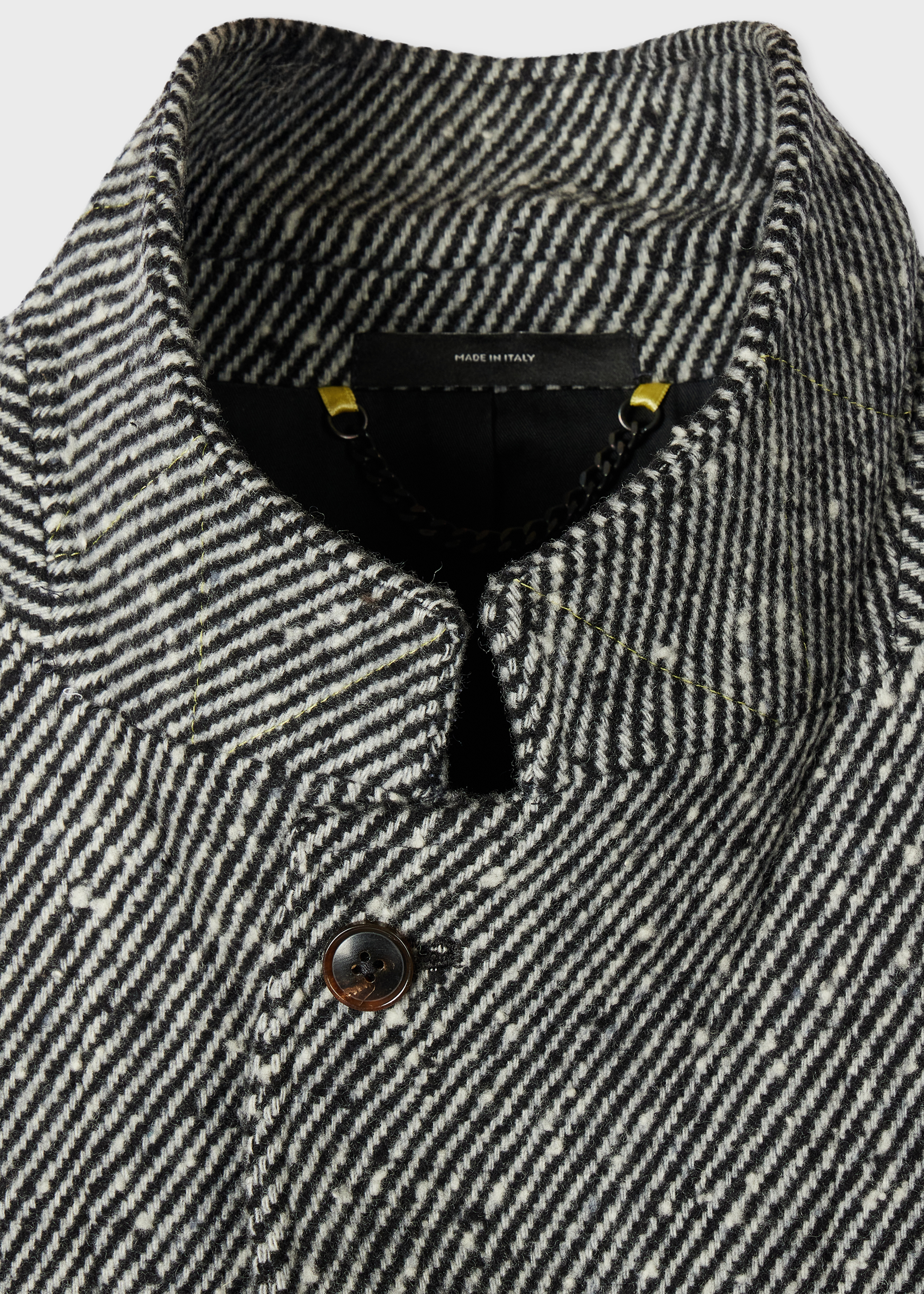 Light Grey Donegal Wool Hunting Jacket thumbnail 4
